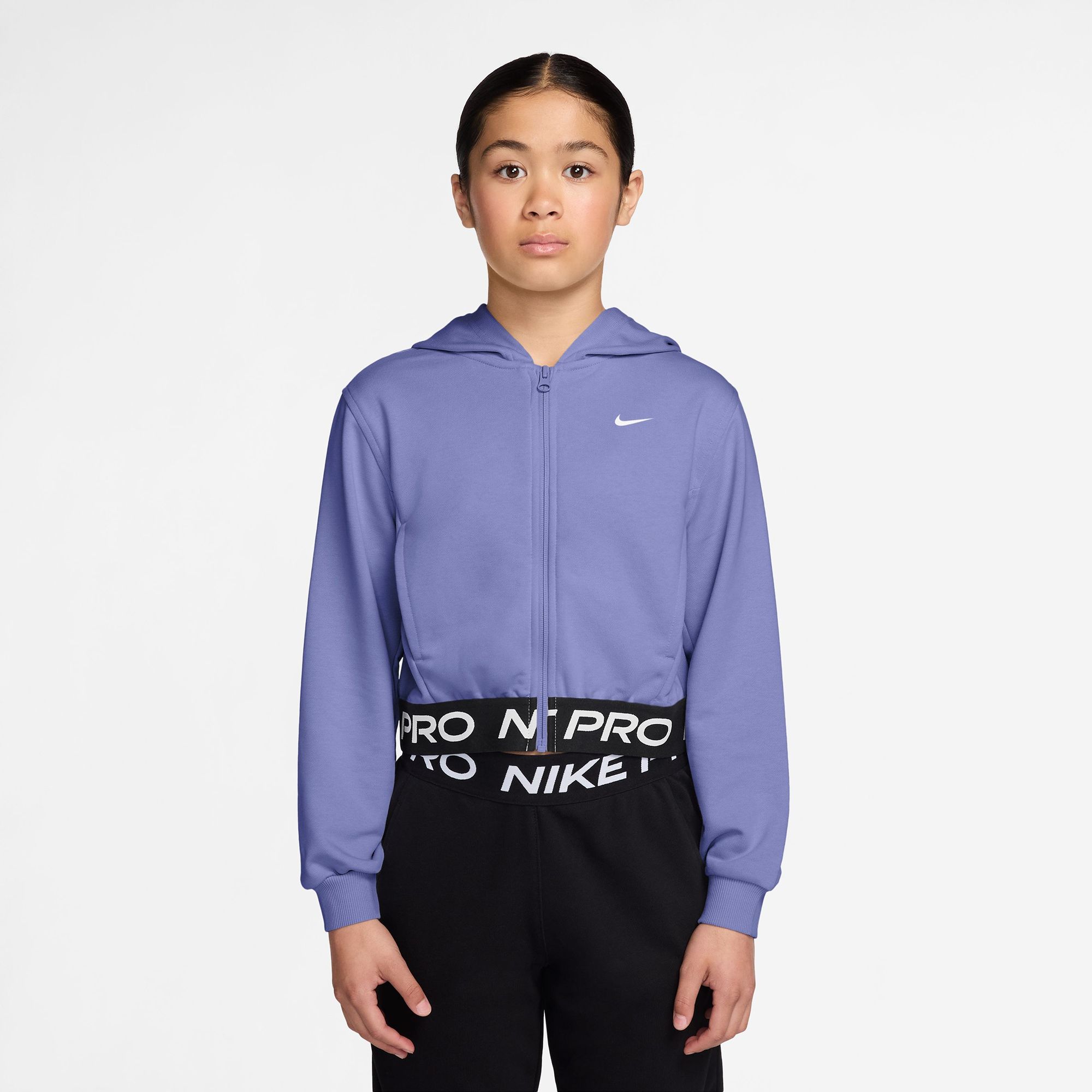 Nike Girl's Pro Fleece Dri-FIT Full Zip Hoodie