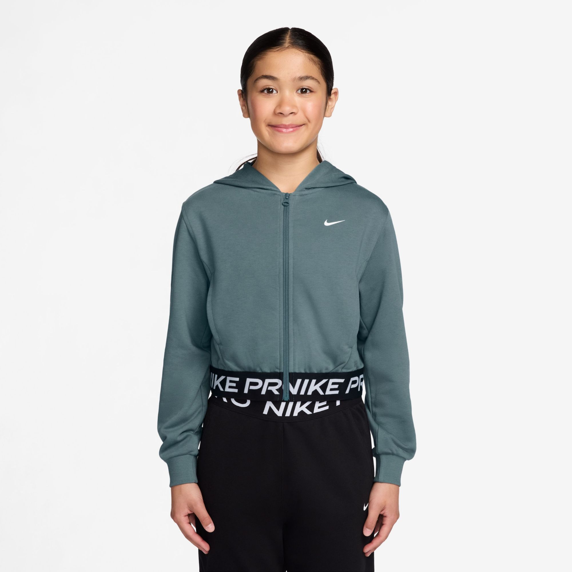 Nike Girl's Pro Fleece Dri-FIT Full Zip Hoodie