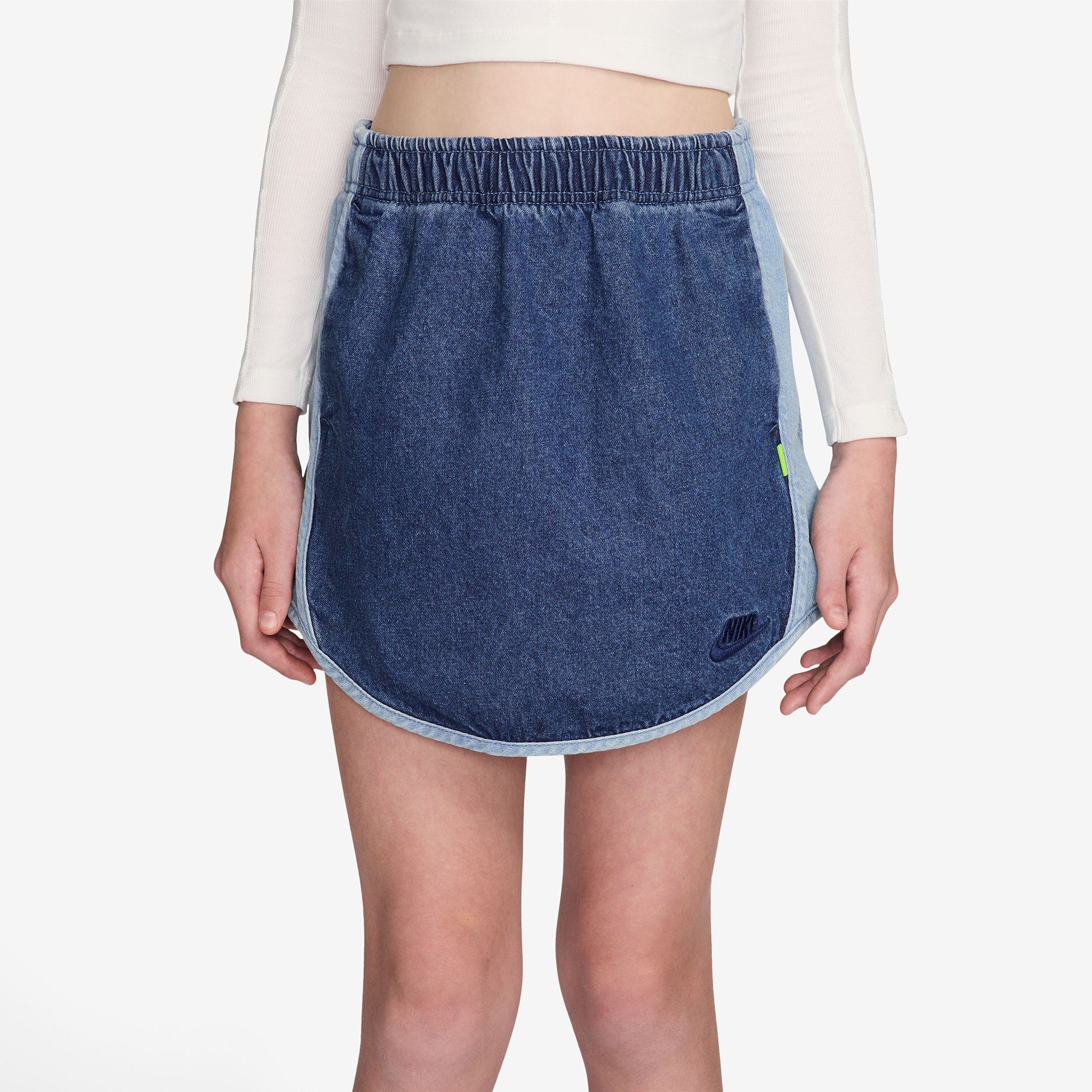 Nike Girls' Sportswear Denim Skirt
