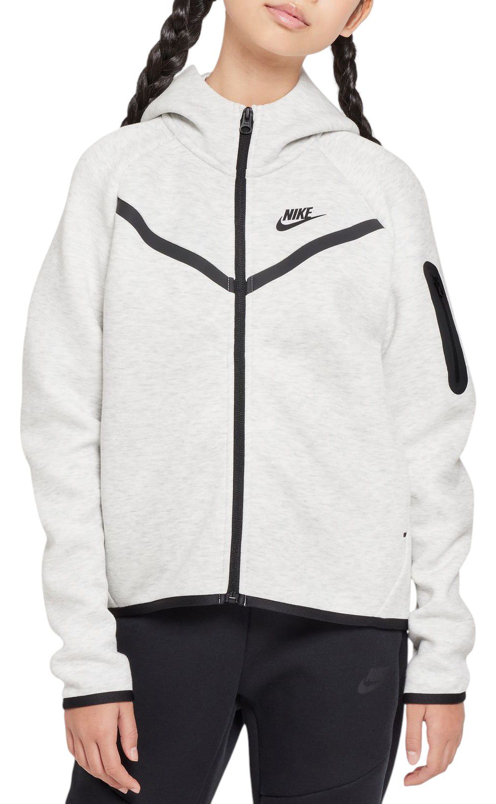Light Grey Heather/Black