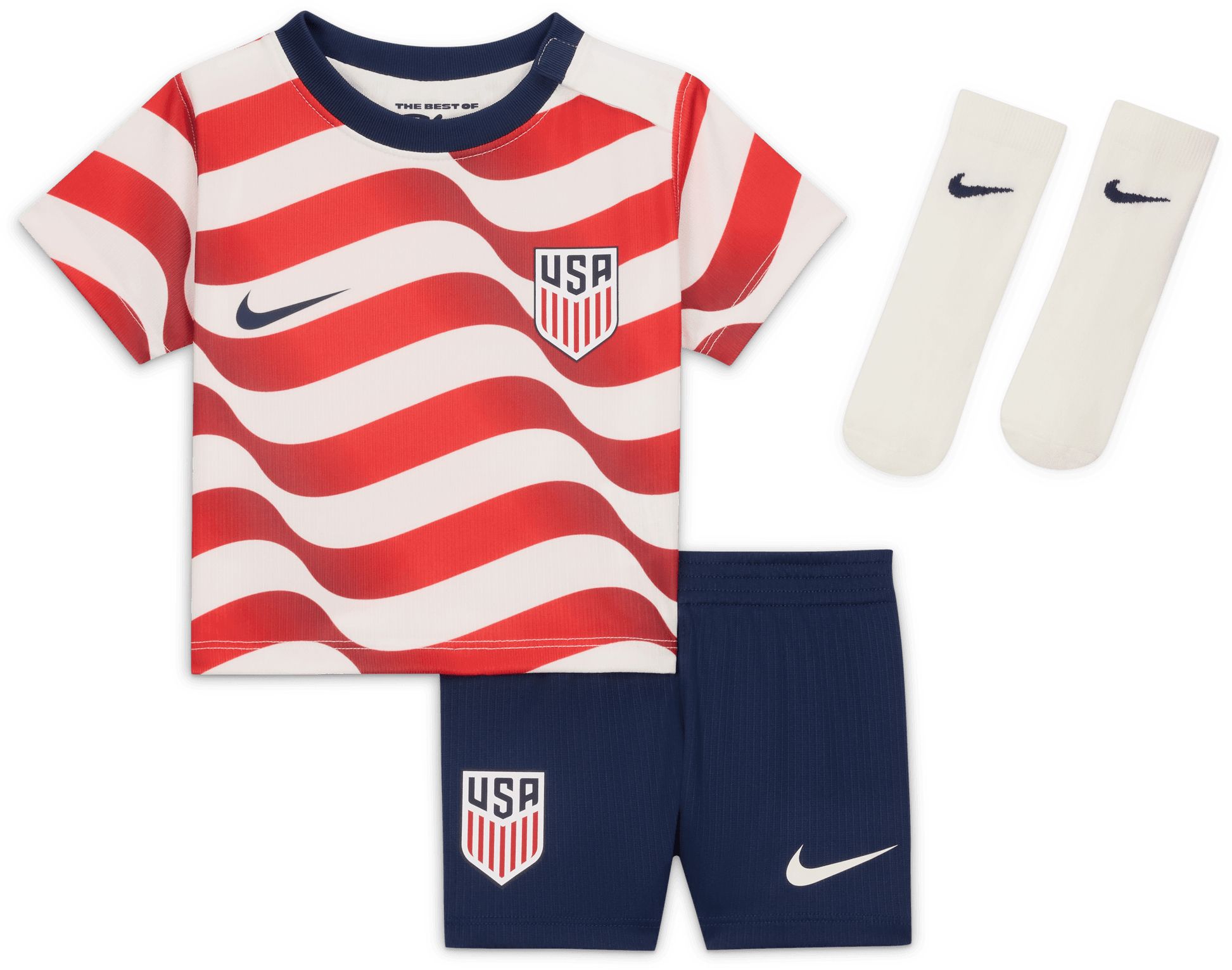 Nike Infant USMNT 2026 Home Replica Jersey Set