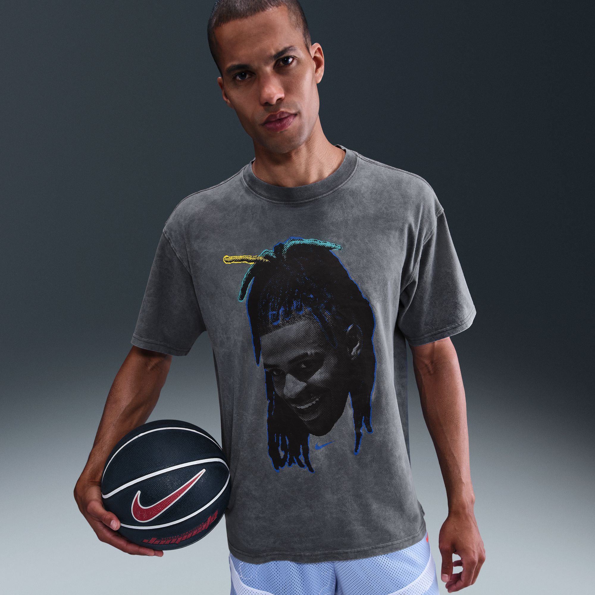 Nike Men's Ja Morant Max90 Head Loose Graphic T-Shirt