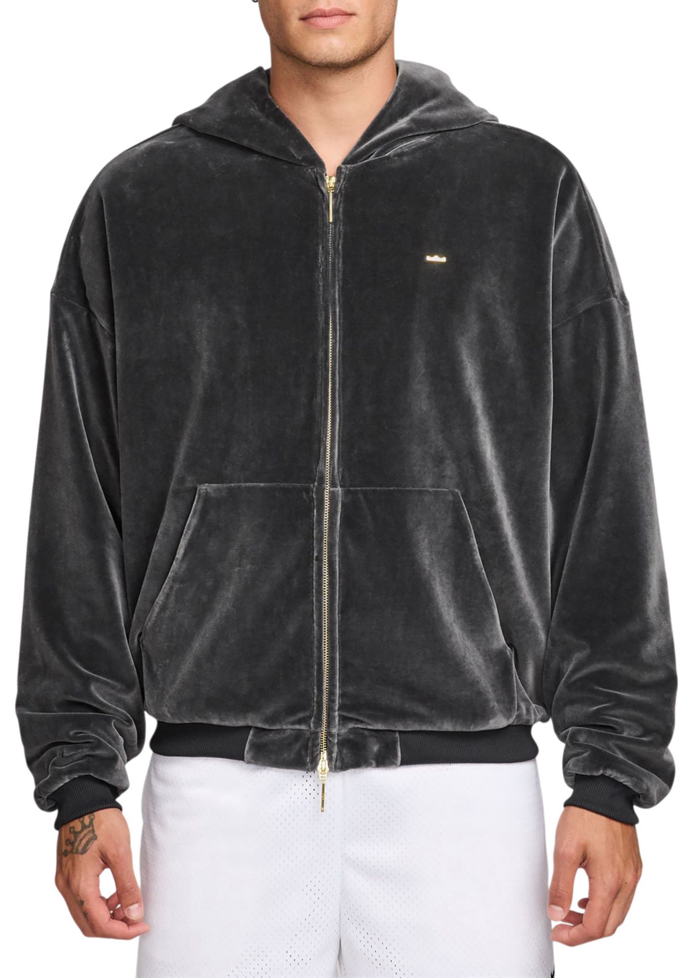 Nike Men's LeBron James Velour Full-Zip Hoodie