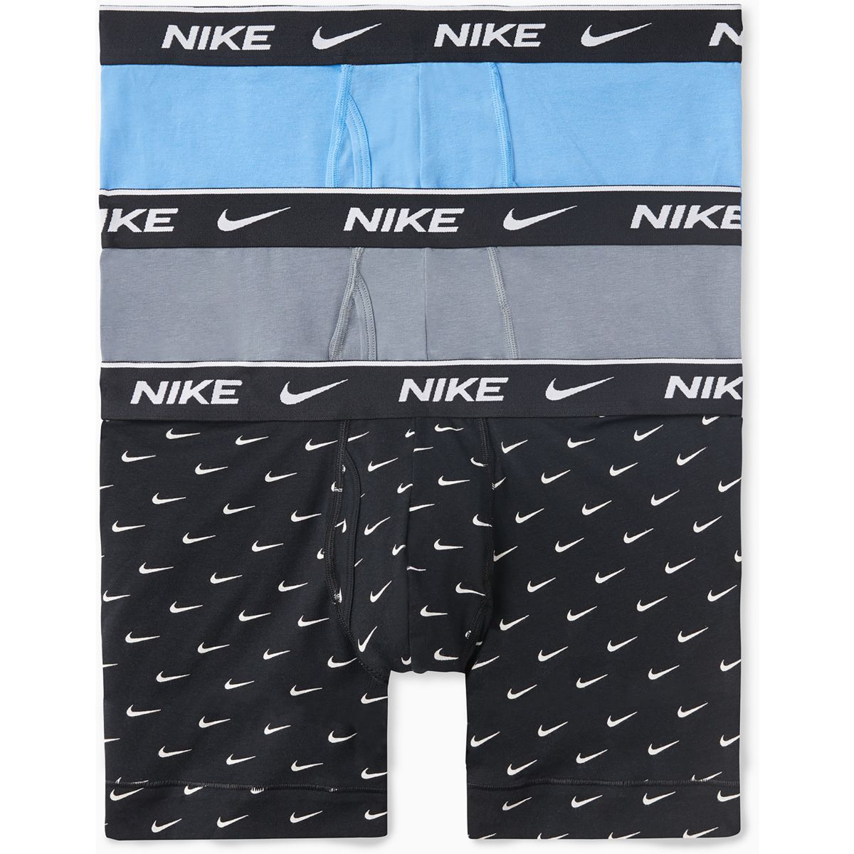 Nike Men's Cotton Stretch Boxer Briefs - 3 Pack