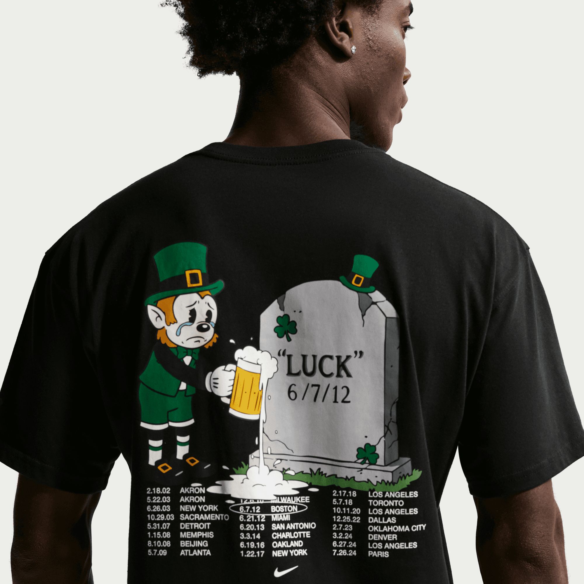 Nike Men's LeBron James Green With Envy Graphic T-Shirt