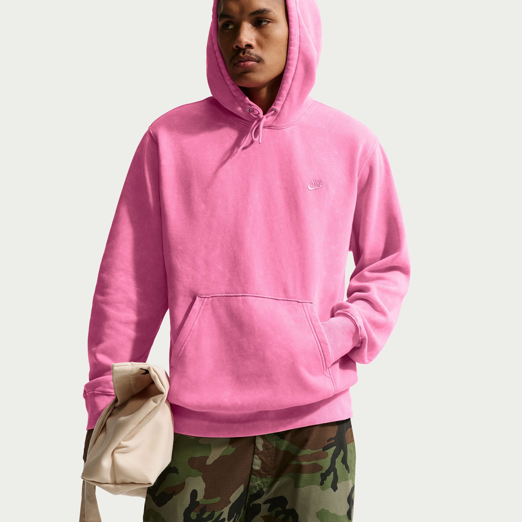 Nike Men's Club Fleece Washed Hoodie