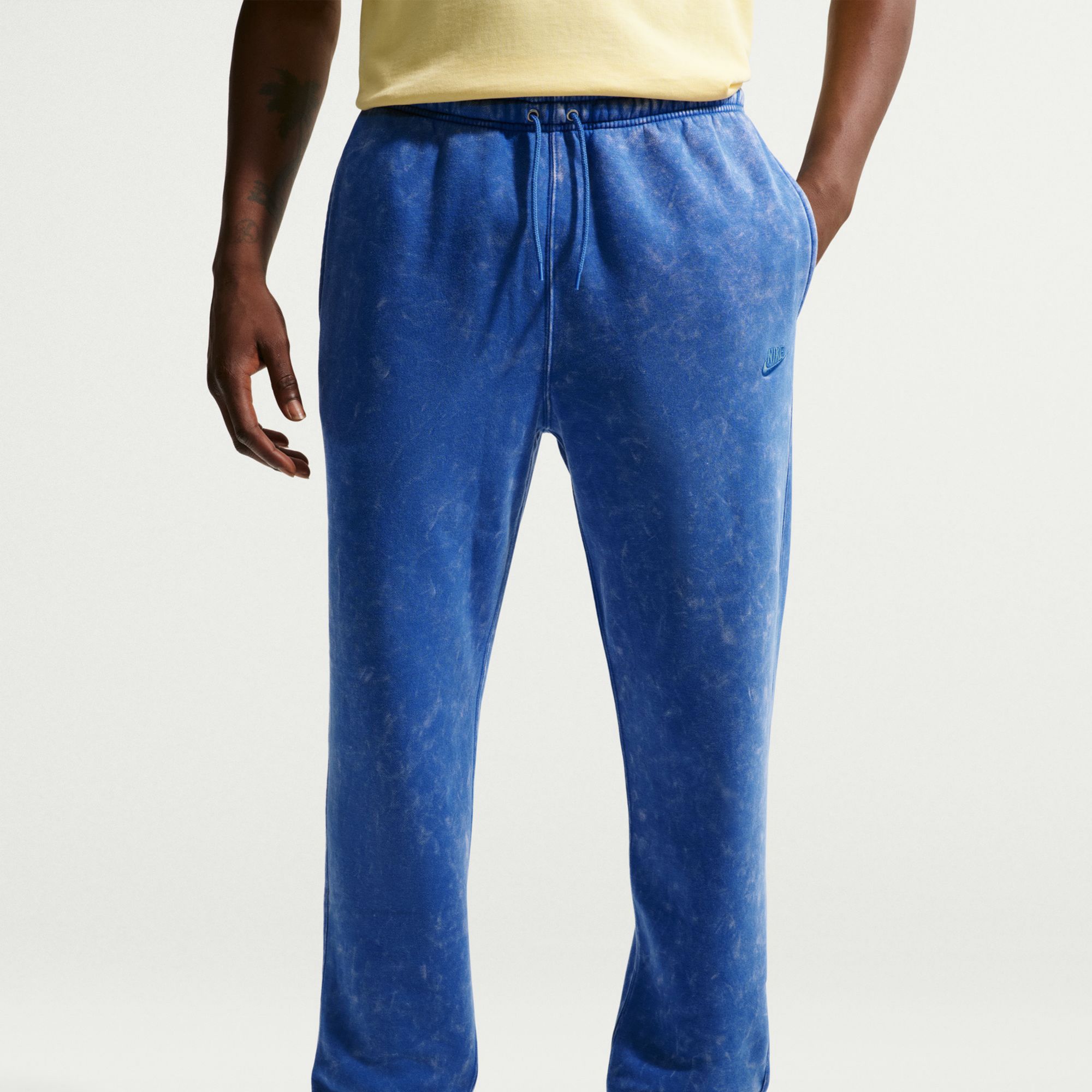 Nike Men's Club Fleece Washed Cuffed Pants