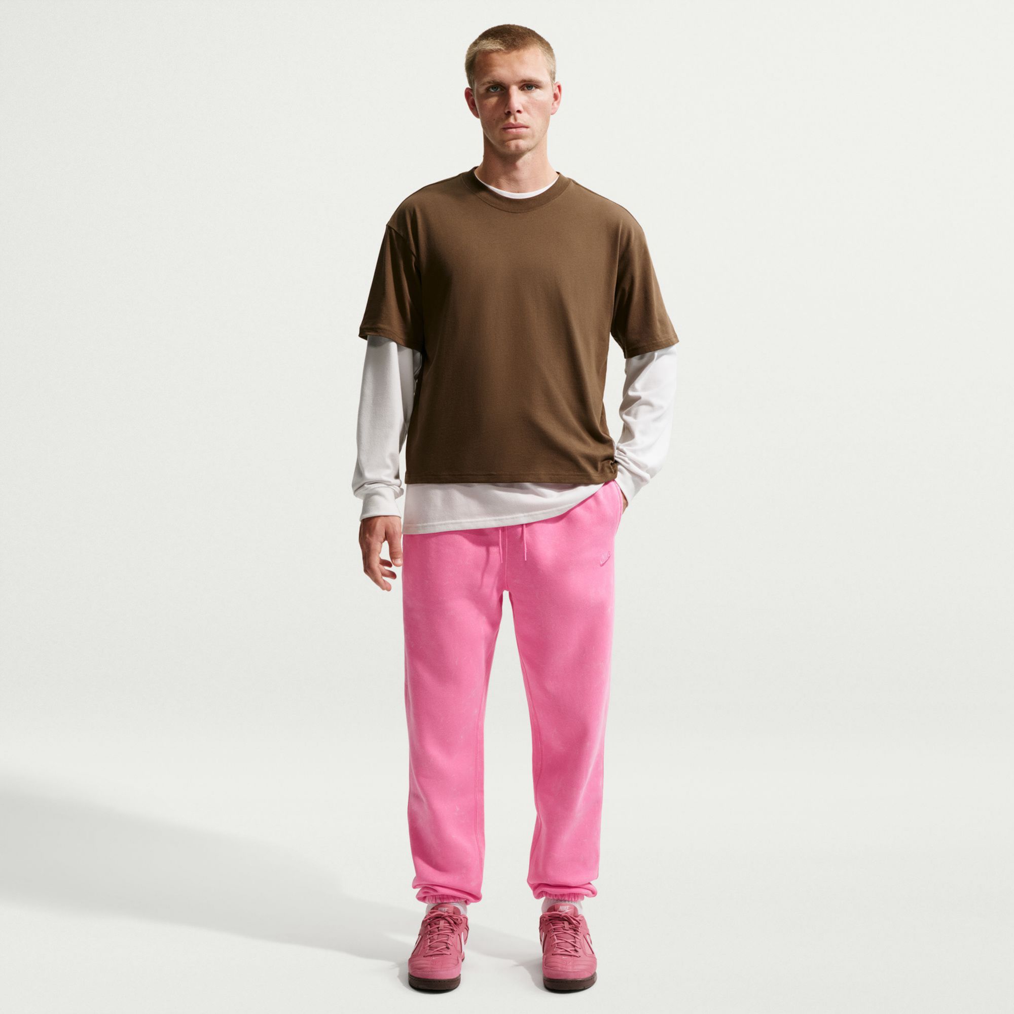 Nike Men's Club Fleece Washed Cuffed Pants