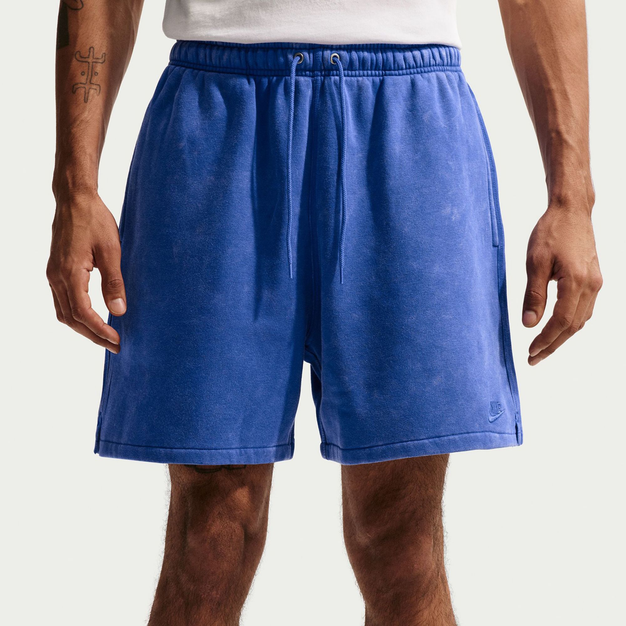 Nike Men's Club Fleece Washed Flow Shorts