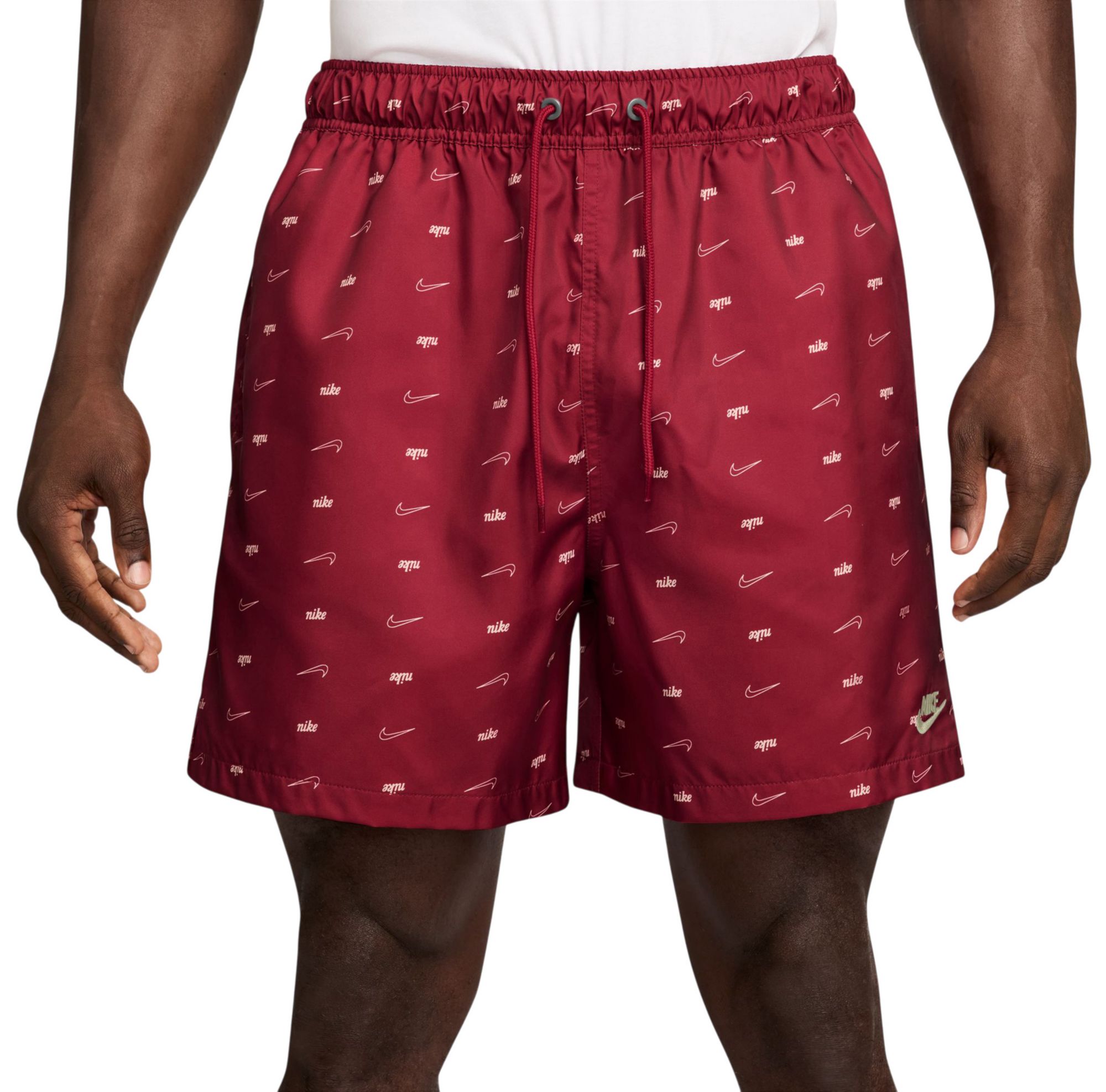 Nike Men's Club Woven Allover Print CTB Flow Shorts