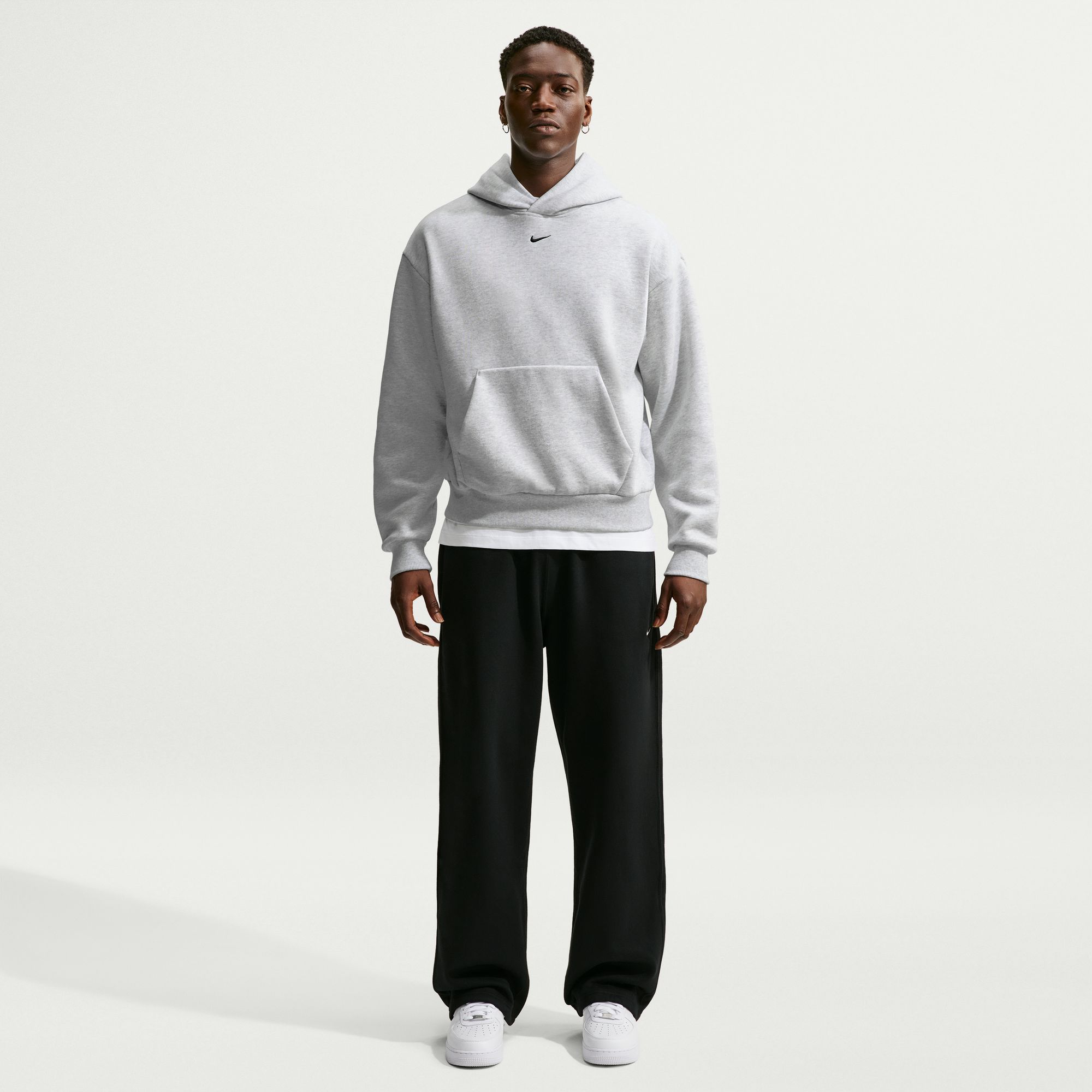 Nike Men's Solo Swoosh Fleece Hoodie