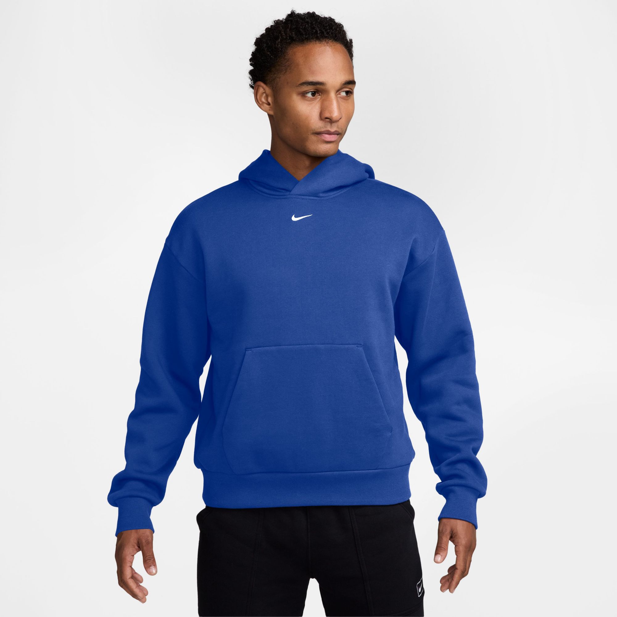 Nike Men's Solo Swoosh Fleece Pullover Hoodie