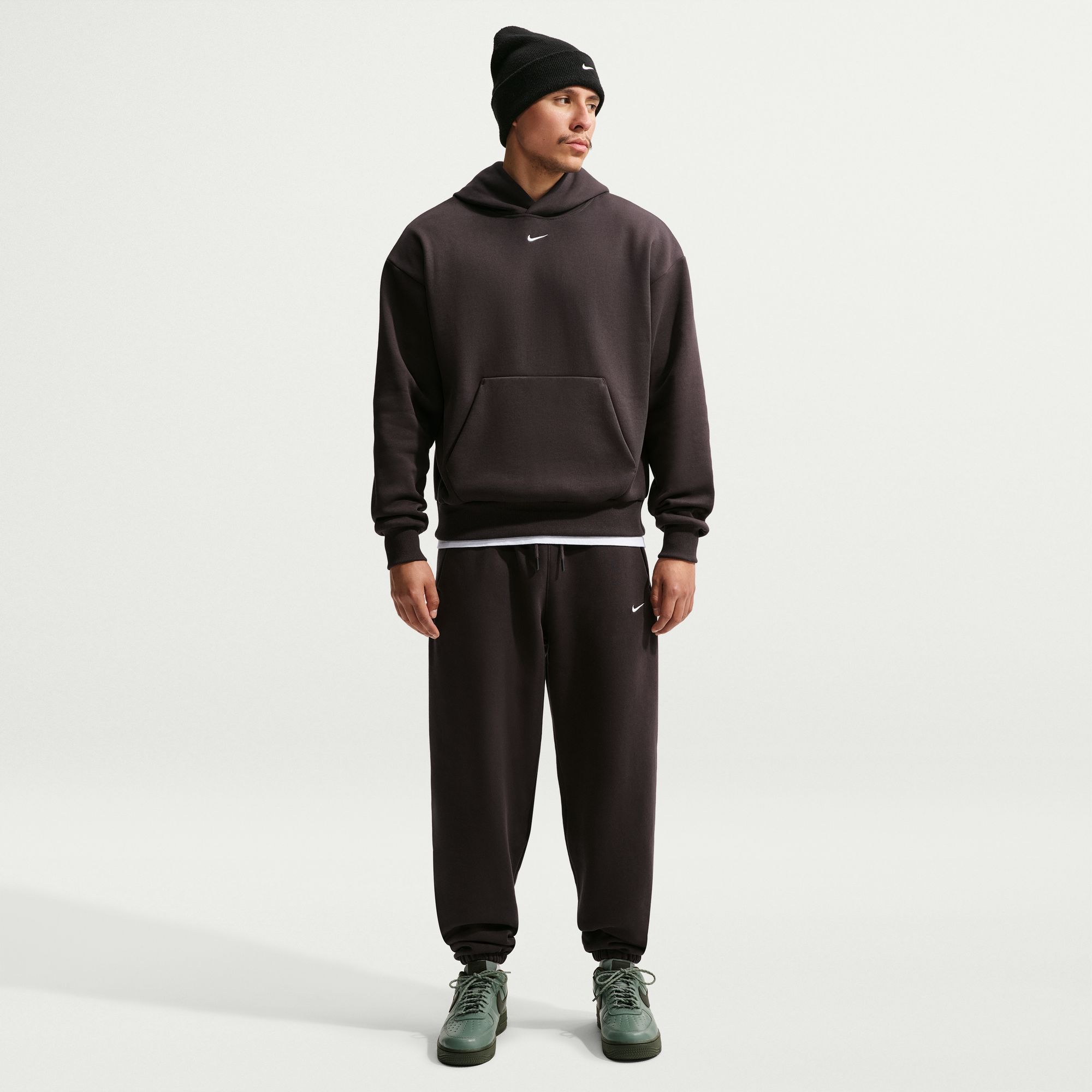 Nike Men's Solo Swoosh Fleece Hoodie