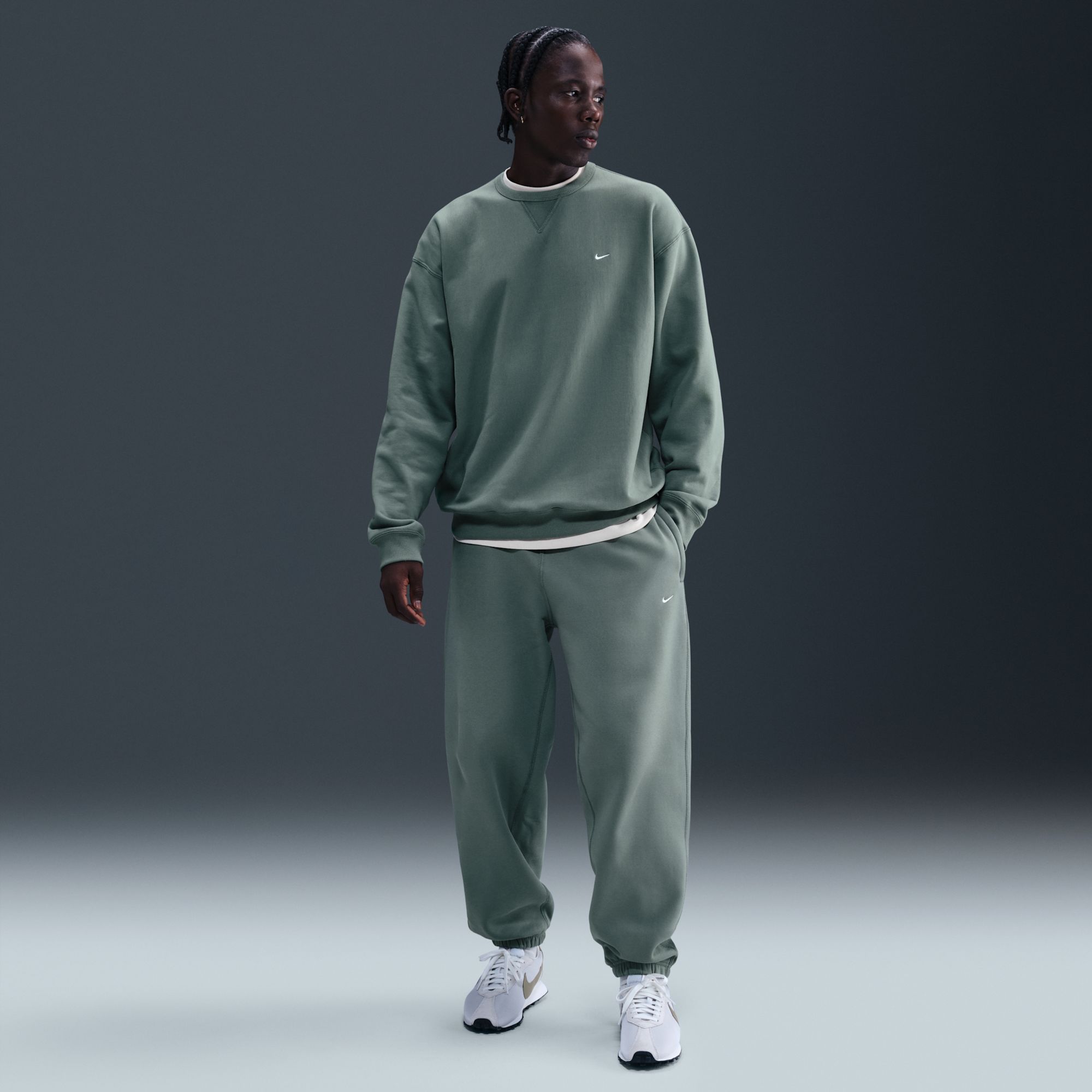 Nike Men's Solo Swoosh Cuffed Pants