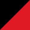 Black/Light Crimson
