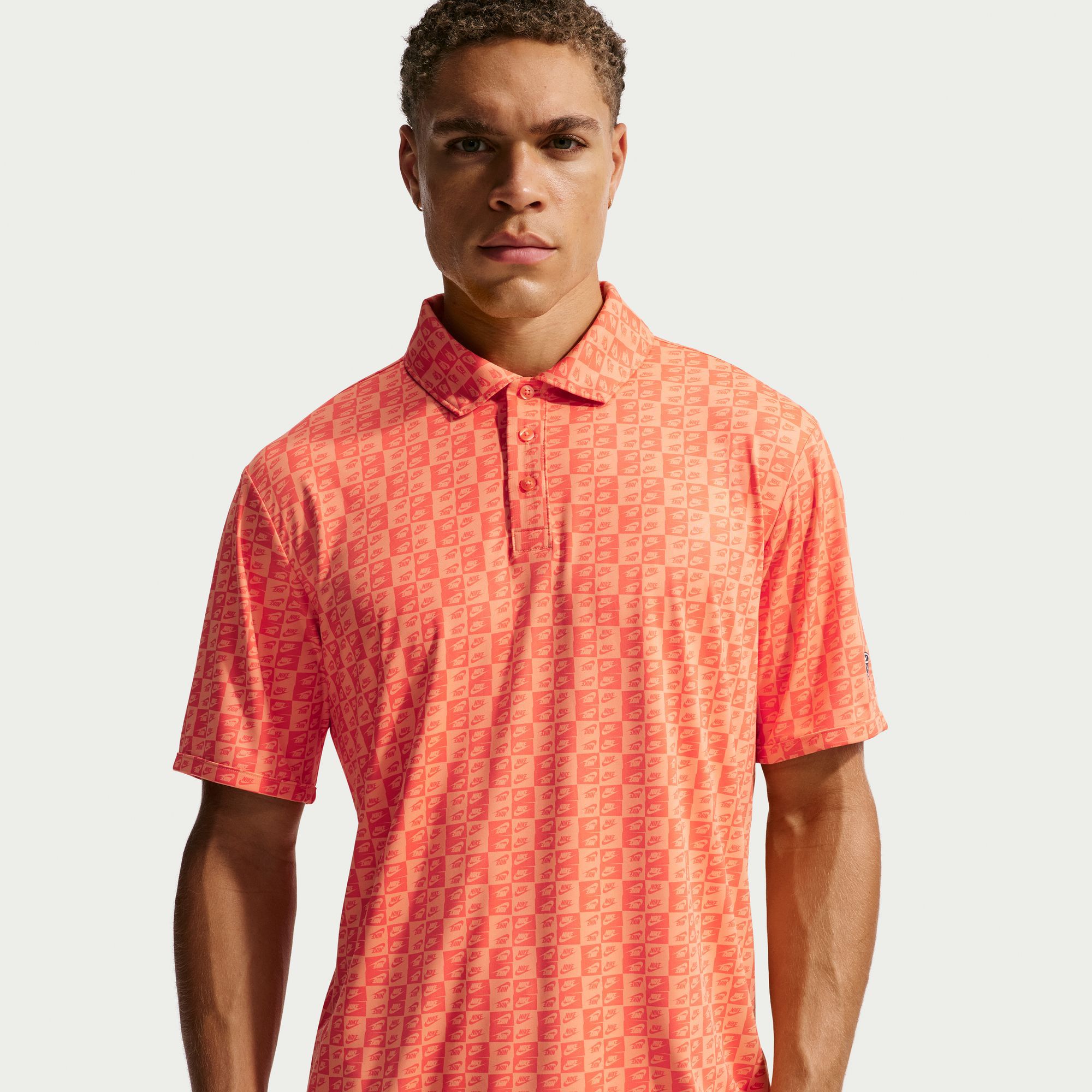 Nike Men's Par Dri-FIT Stacked Icon Golf Polo