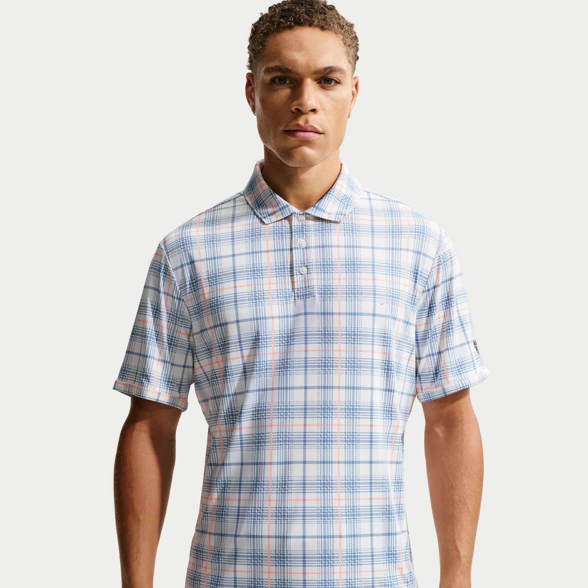 Nike Men's Par 5 Dri-FIT Tartan Golf Polo