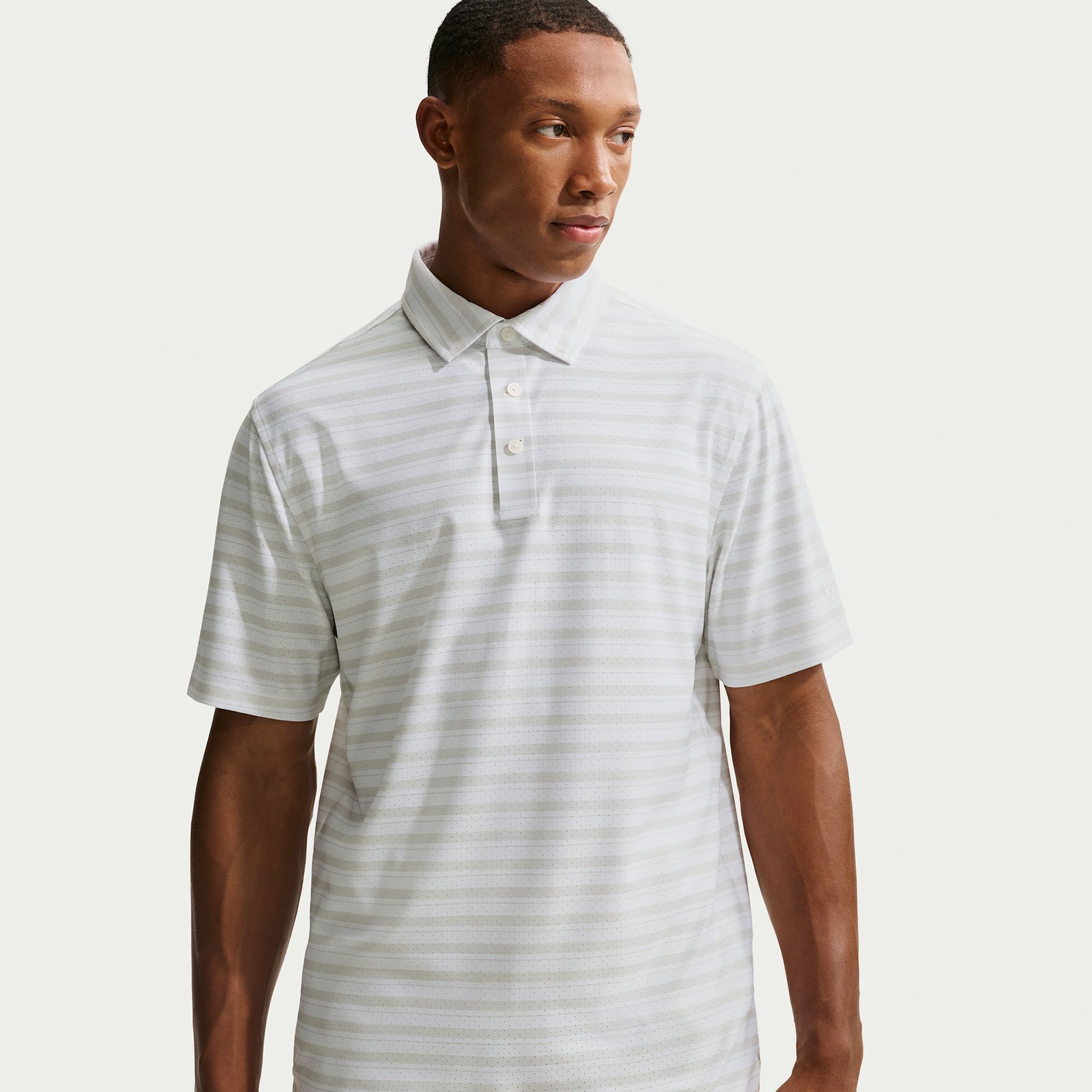 Nike Men's Tailored Performance Dri-FIT Striped Golf polo