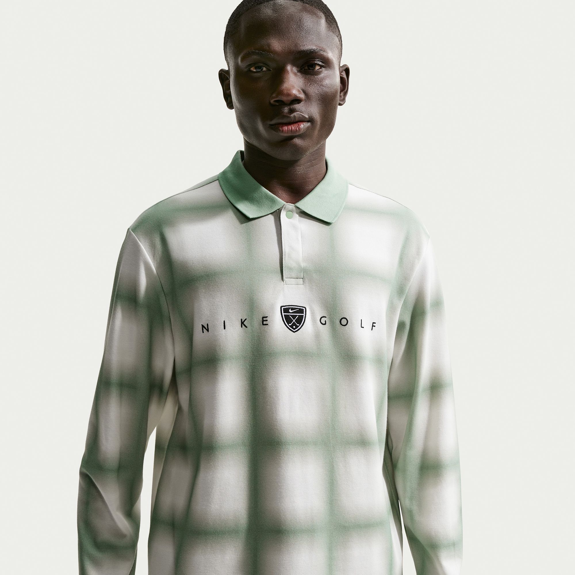 Nike Men's Fairway Fresh Dri-FIT Long Sleeve Loose Golf polo