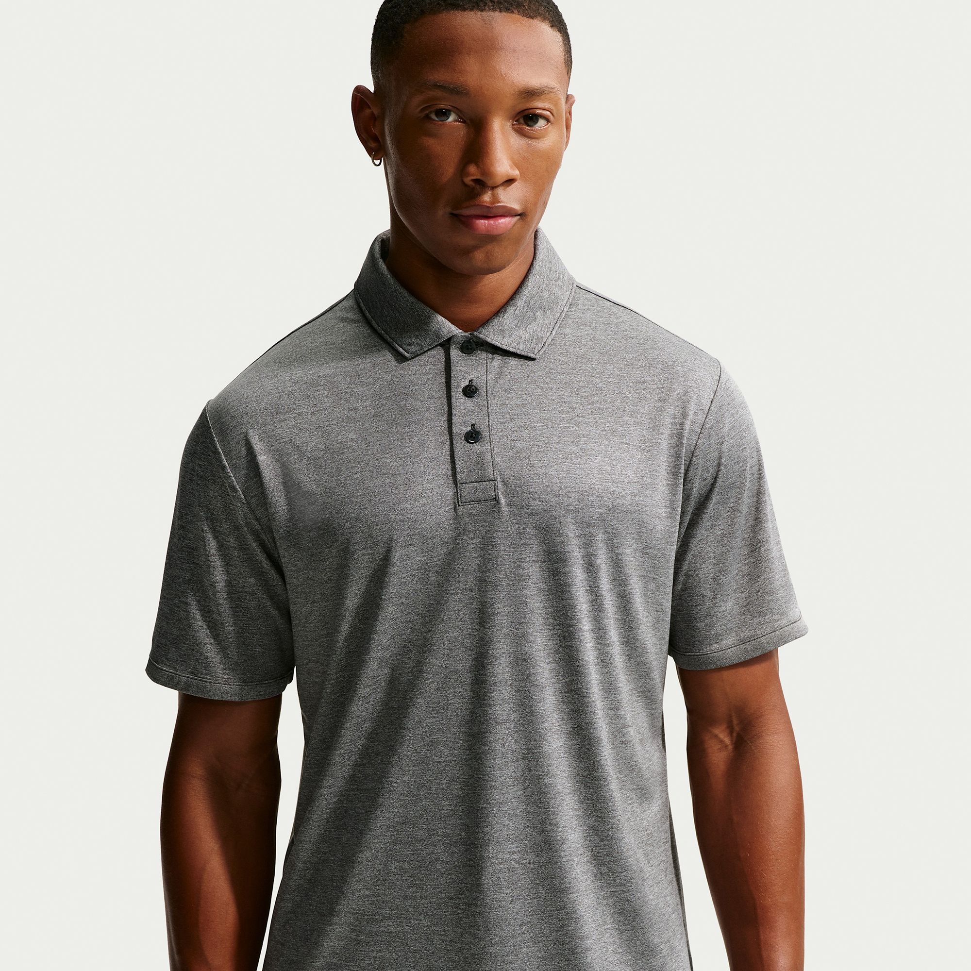 Nike Men's Par Dri-FIT Heather Golf Polo
