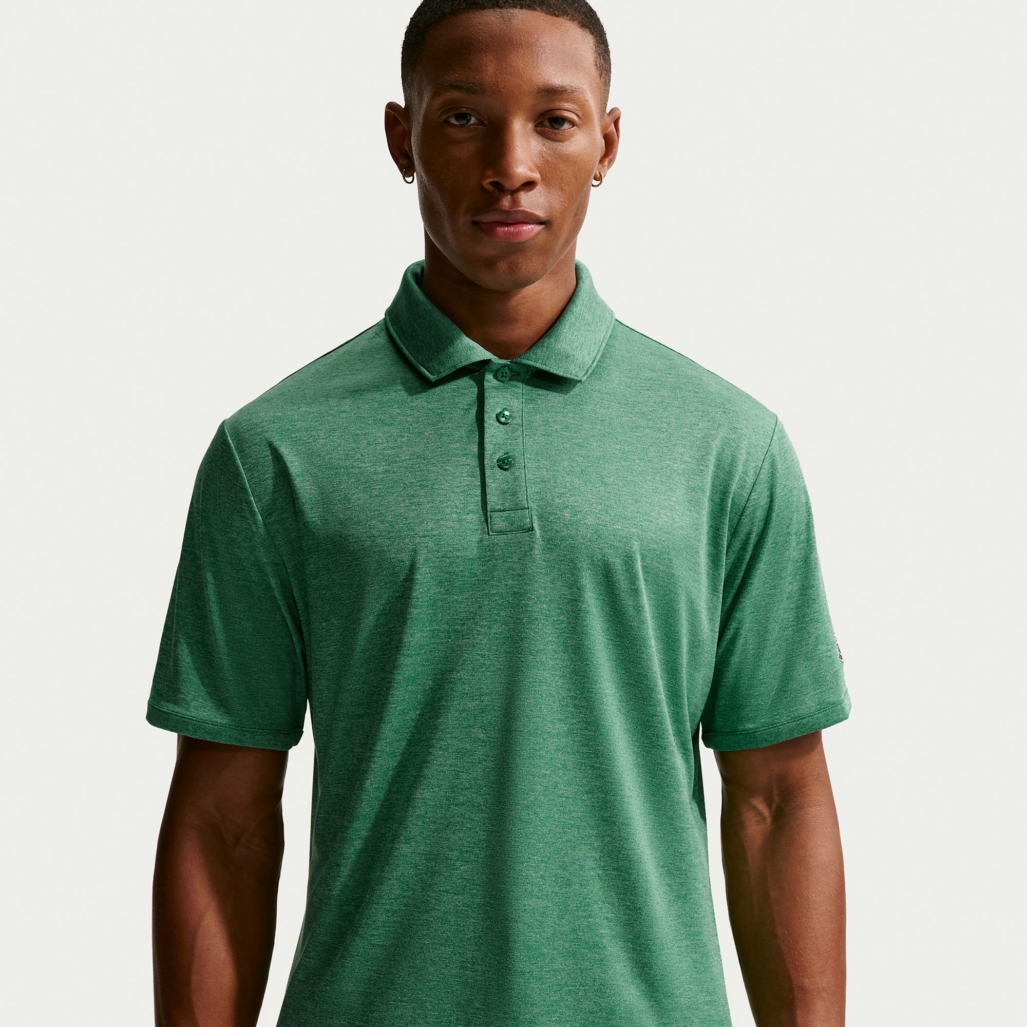 Nike Men's Par Dri-FIT Heather Golf Polo