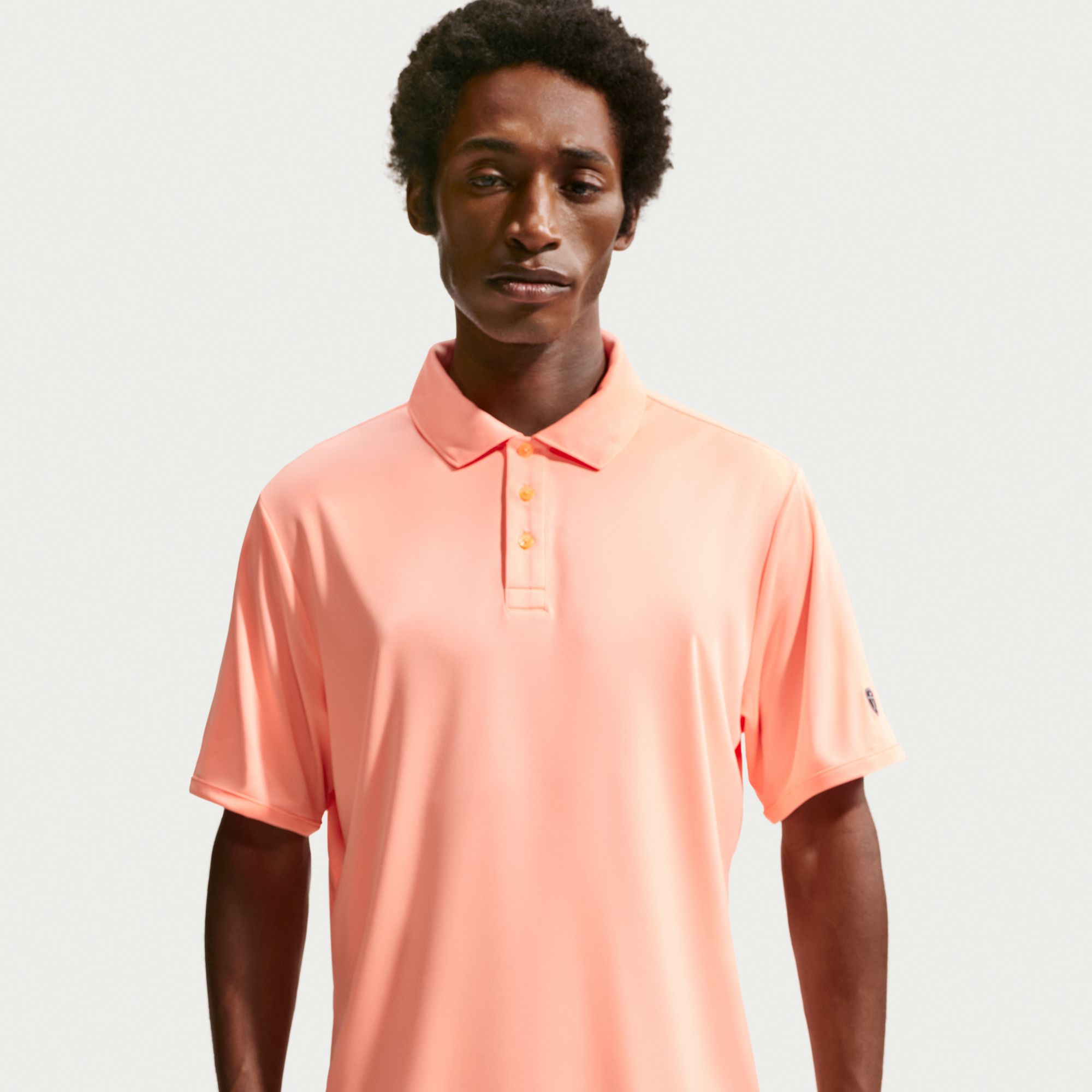 Nike Men's Par Dri-FIT Heather Golf Polo