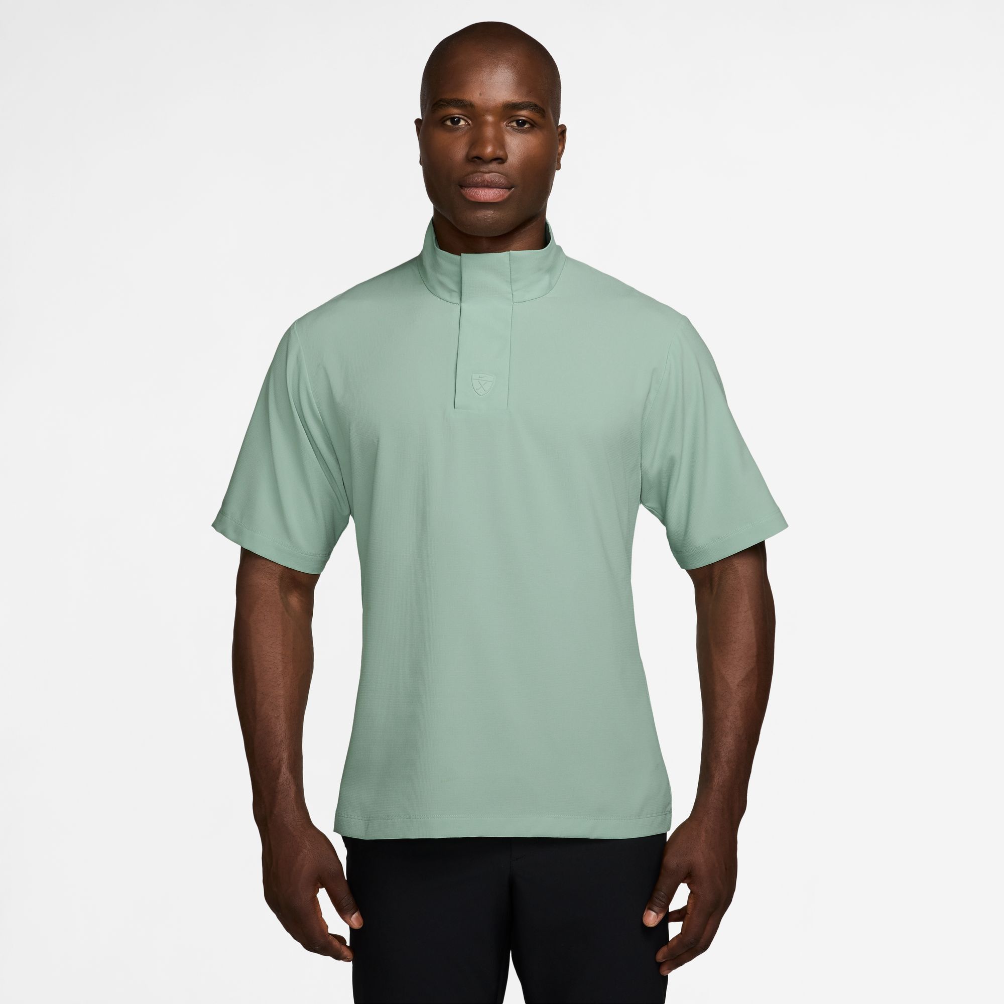 Nike Men's Tailored Performance Dri-FIT Loose Short Sleeve Golf Wind Shirt
