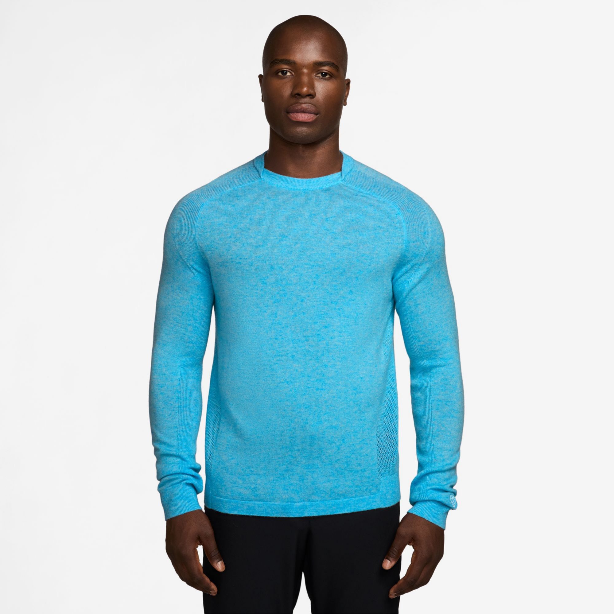 Nike Men's Tailored Performance Long Sleeve Crewneck Golf Sweater