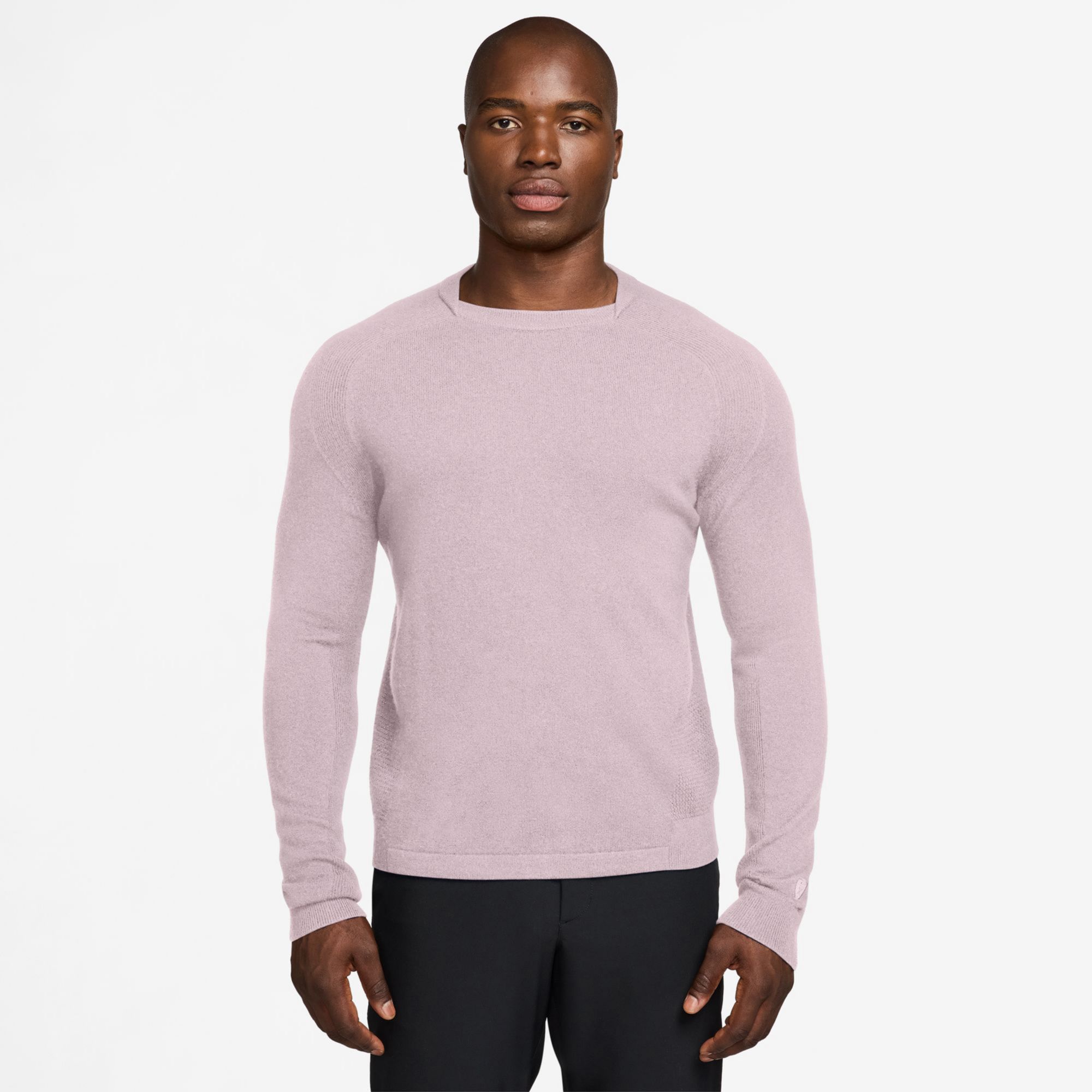 Nike Men's Tailored Performance Long Sleeve Crewneck Golf Sweater