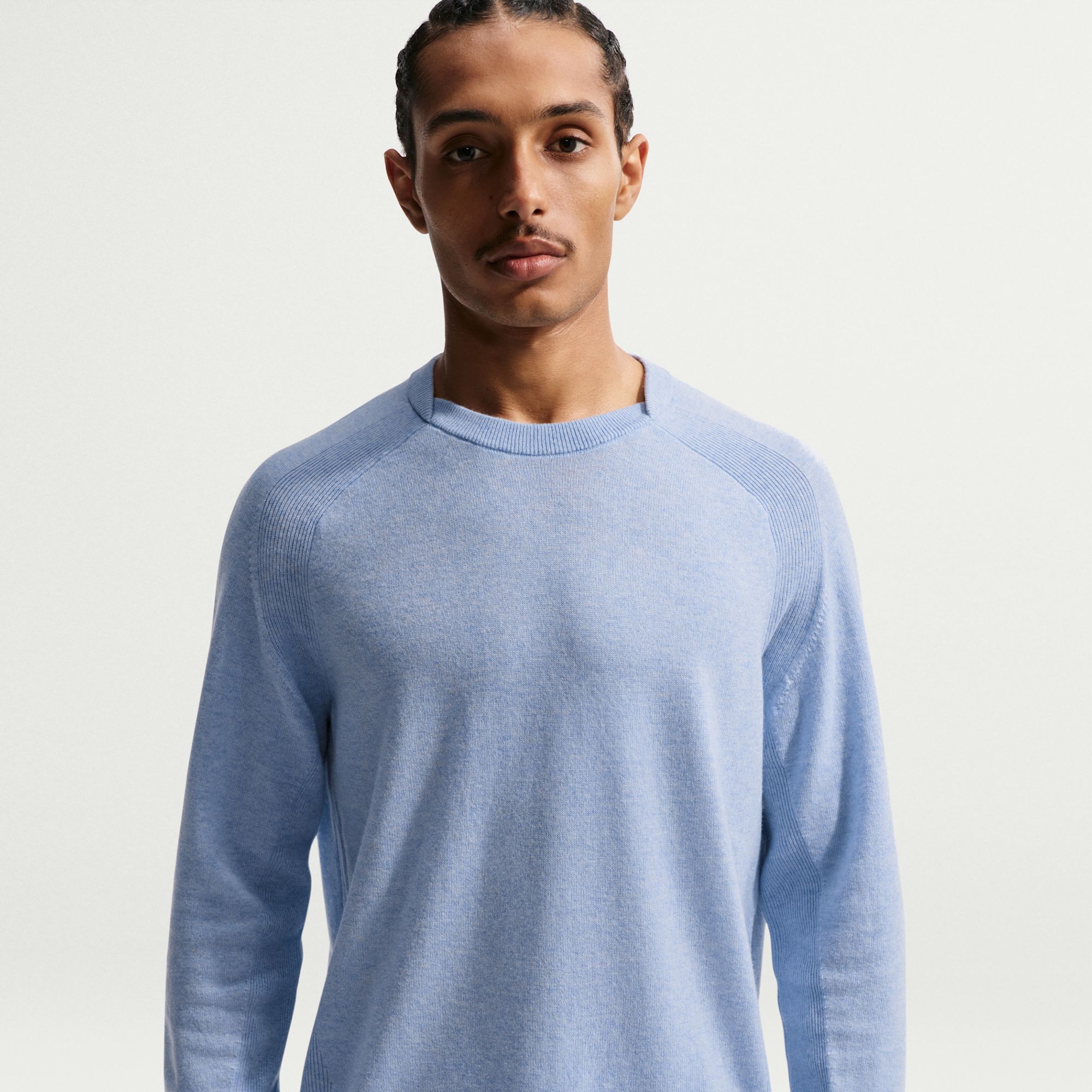 Nike Men's Tailored Performance Long Sleeve Crewneck Golf Sweater