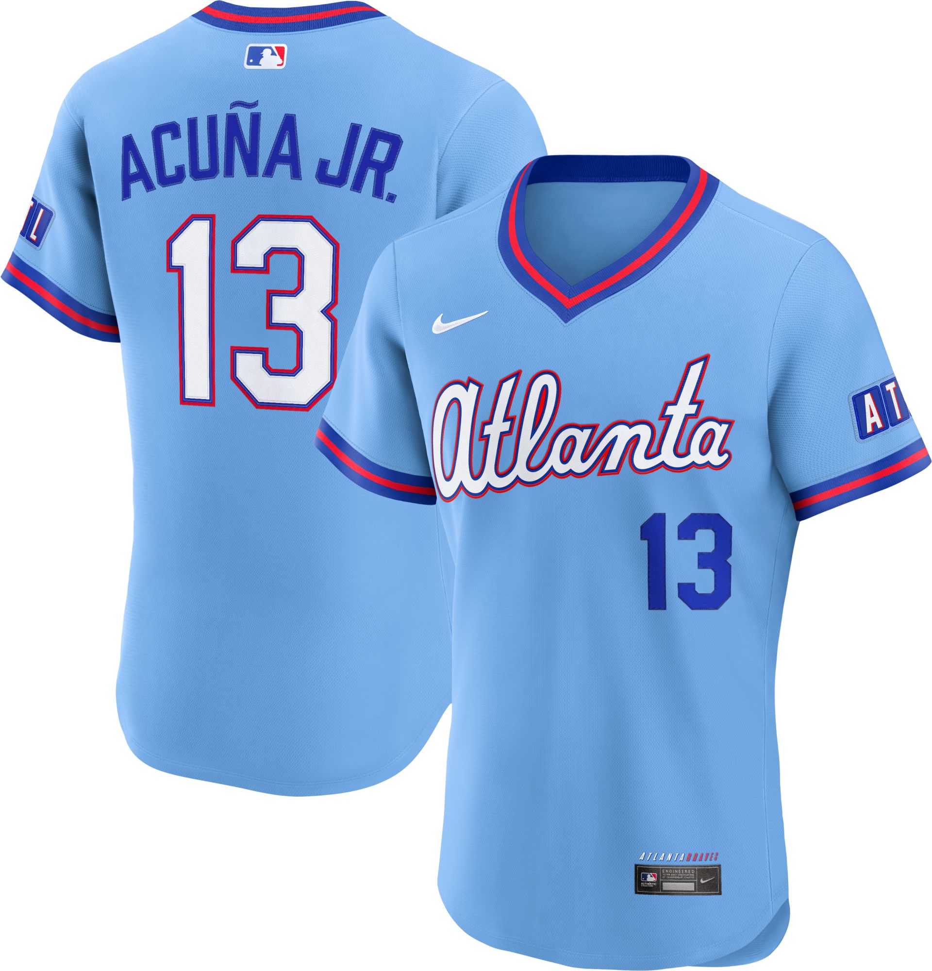 Nike Men's Atlanta Braves Ronald Acuña Jr. #13 2026 City Connect Replica Jersey