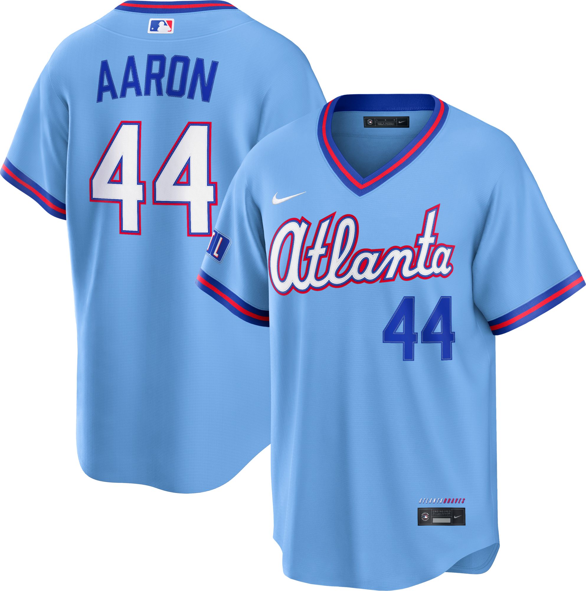 Nike Men's Atlanta Braves Hank Aaron #44 2026 City Connect Stadium Jersey