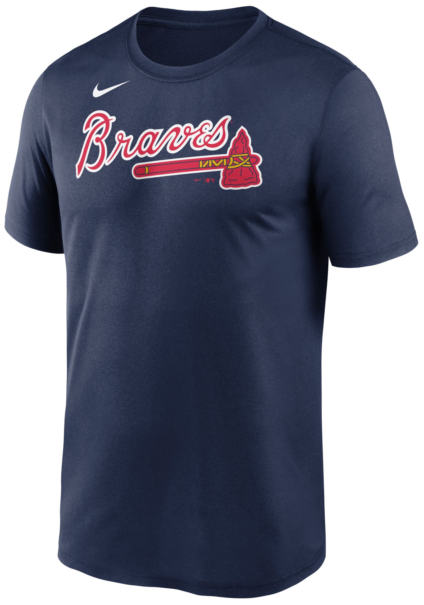 Nike Men's Atlanta Braves Navy Legend T-Shirt