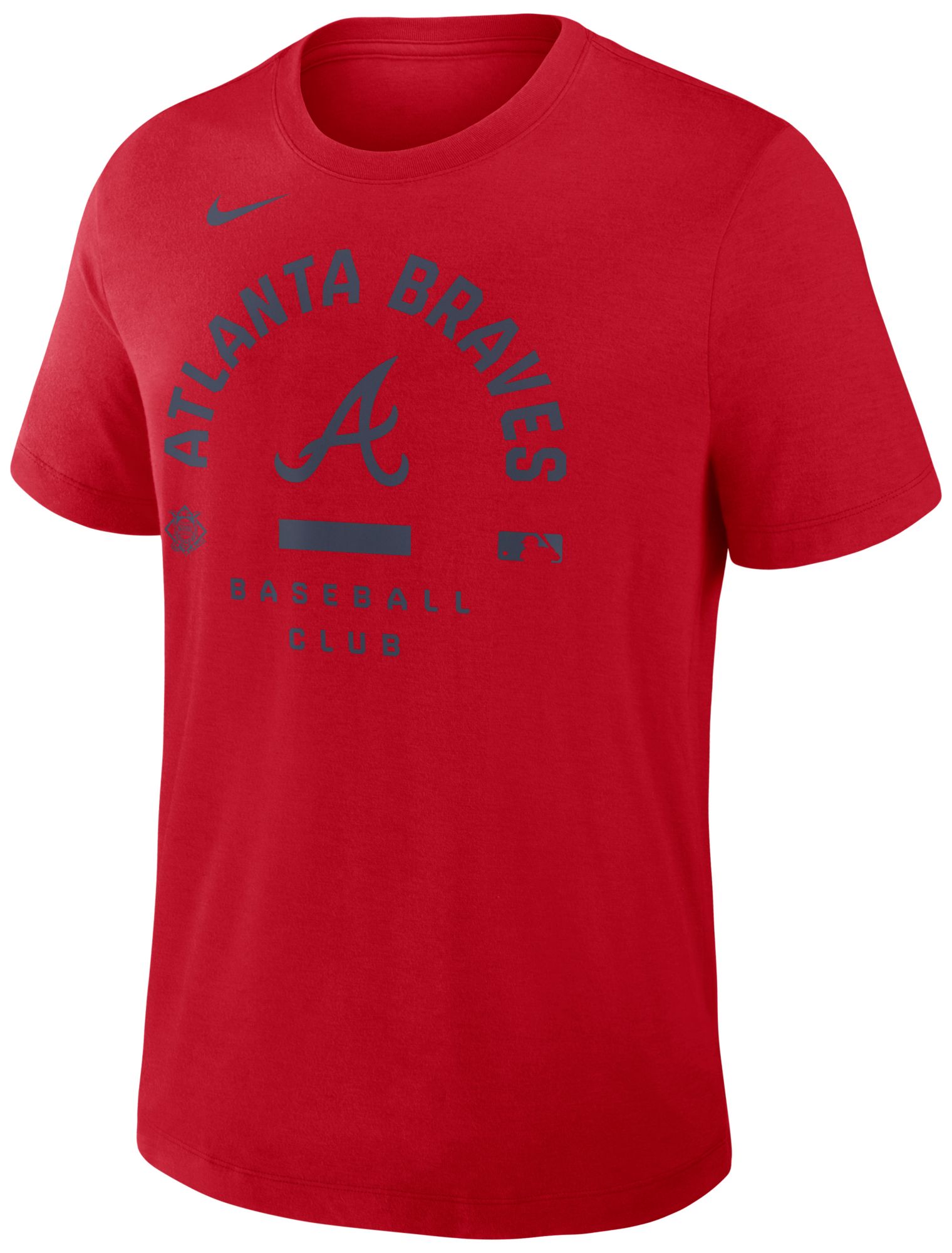 Nike Men's Atlanta Braves Red Authentic Collection Early Work T-Shirt