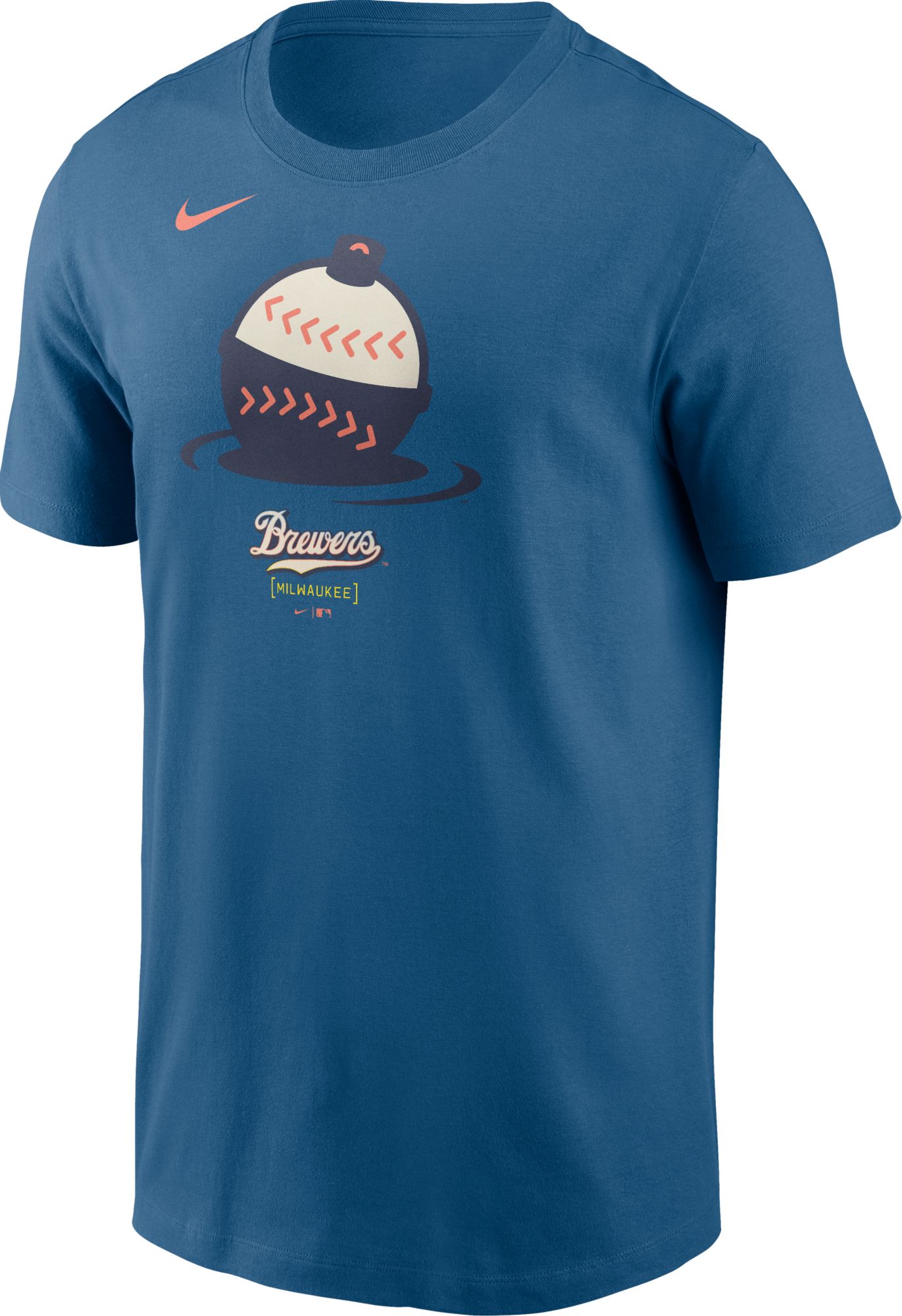 Nike Men's Milwaukee Brewers 2026 City Connect Logo T-Shirt