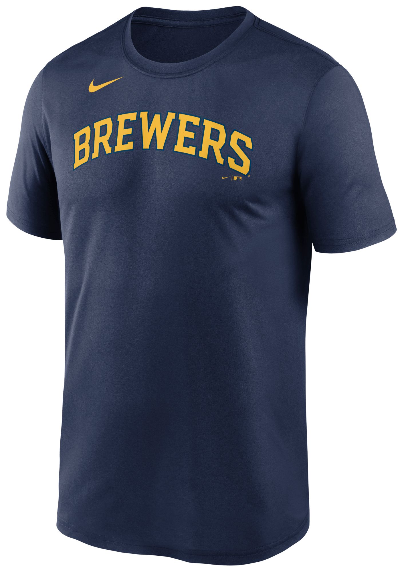 Nike Men's Milwaukee Brewers Navy Legend T-Shirt