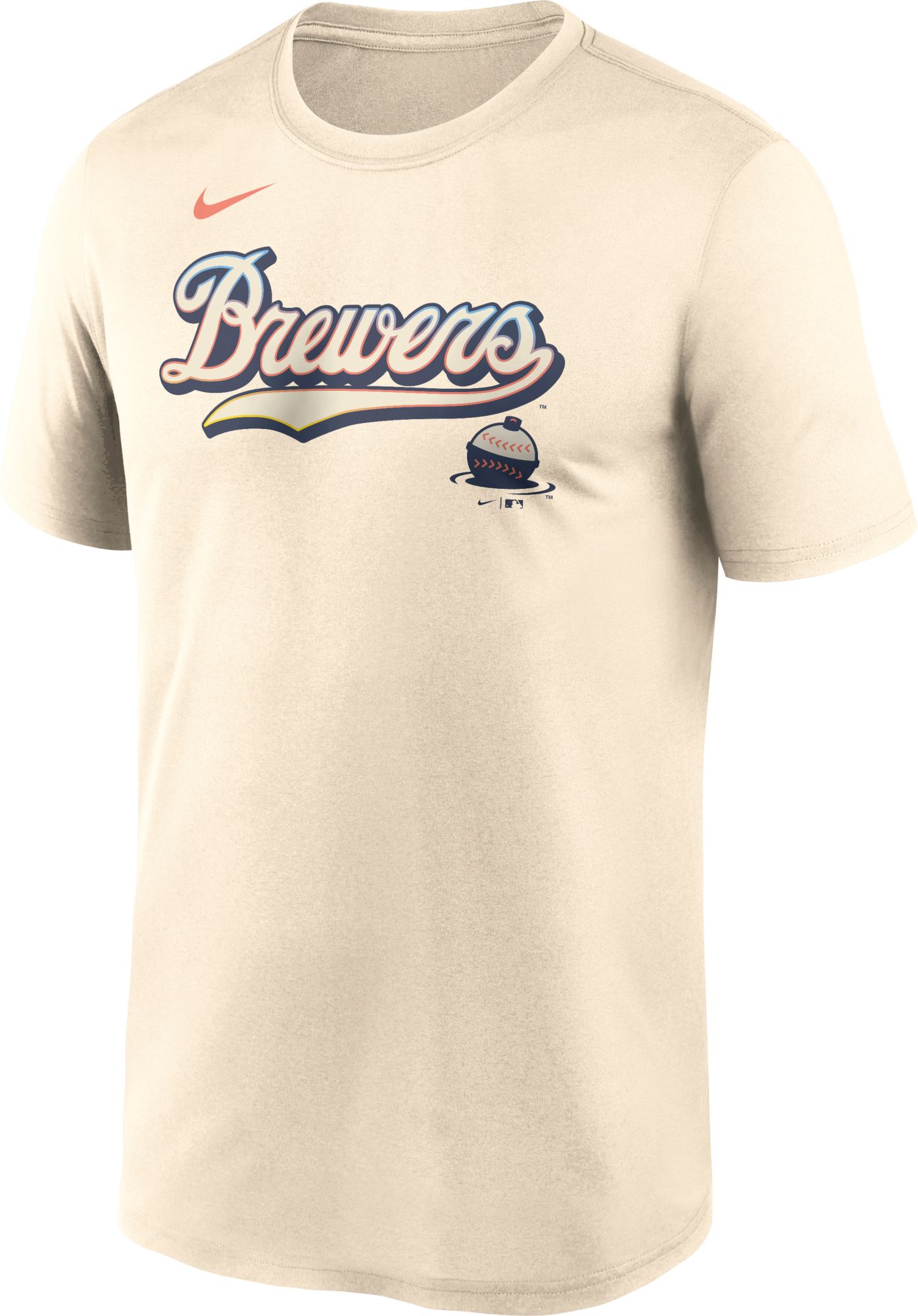 Nike Men's Milwaukee Brewers 2026 City Connect Script Legend T-Shirt