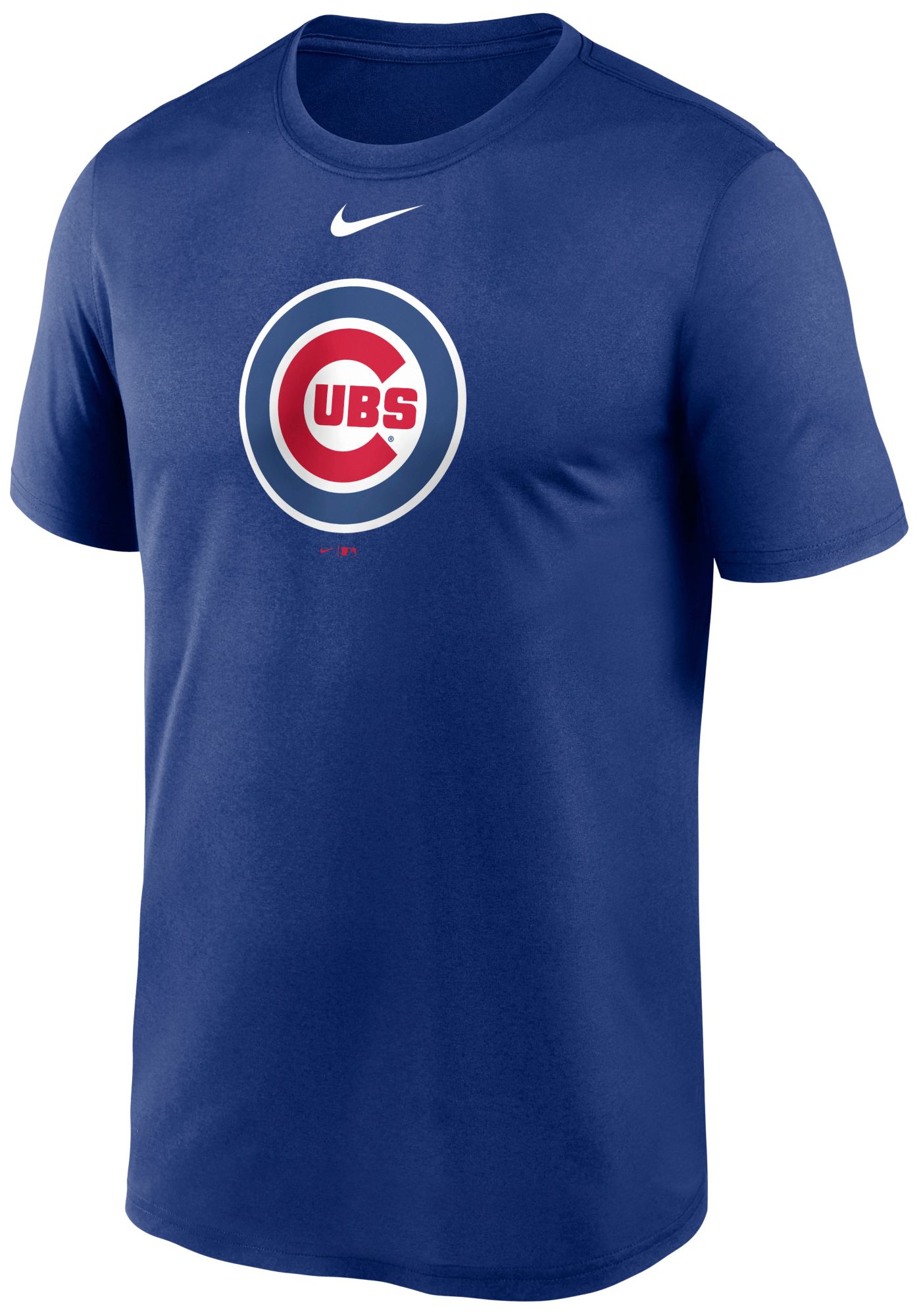Nike Men's Chicago Cubs Blue Legend Logo T-Shirt