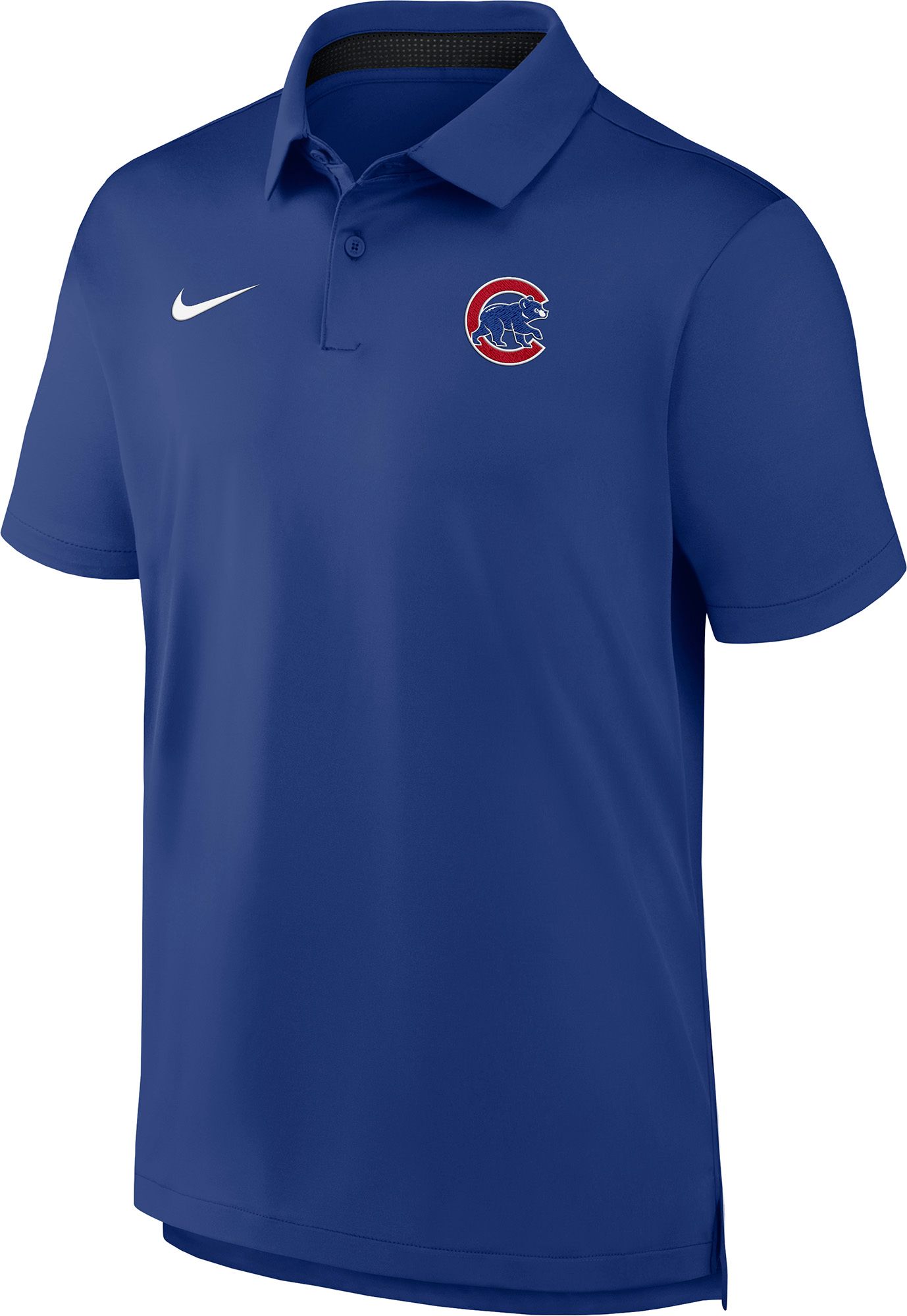 Nike Men's Chicago Cubs Blue Tour Polo