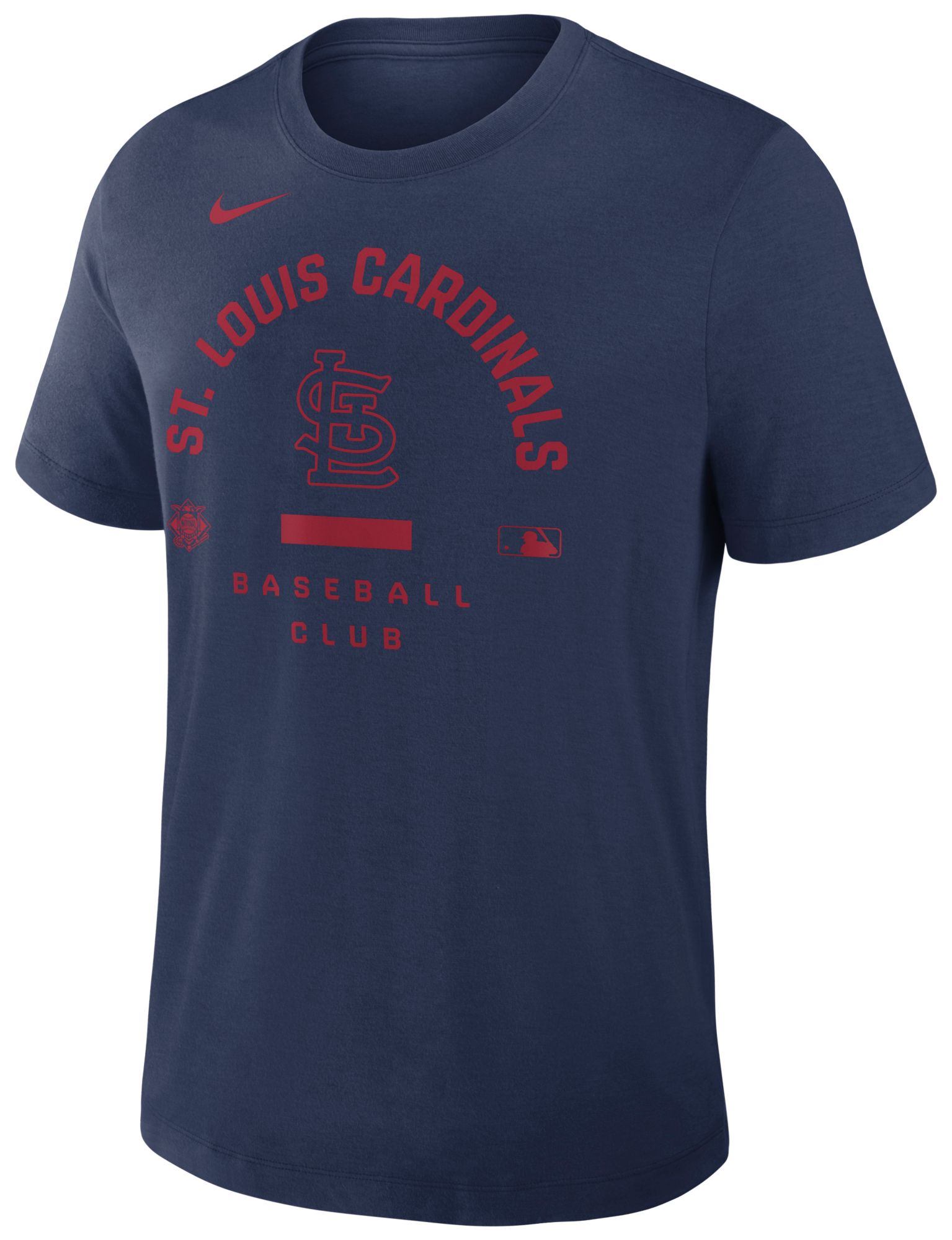 Nike Men's St. Louis Cardinals Navy Authentic Collection Early Work T-Shirt