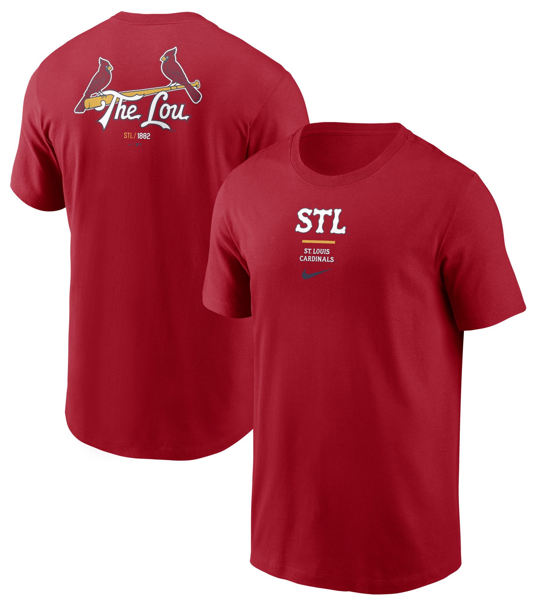 Nike Men's City Connect St. Louis Cardinals 2 Hit T-Shirt