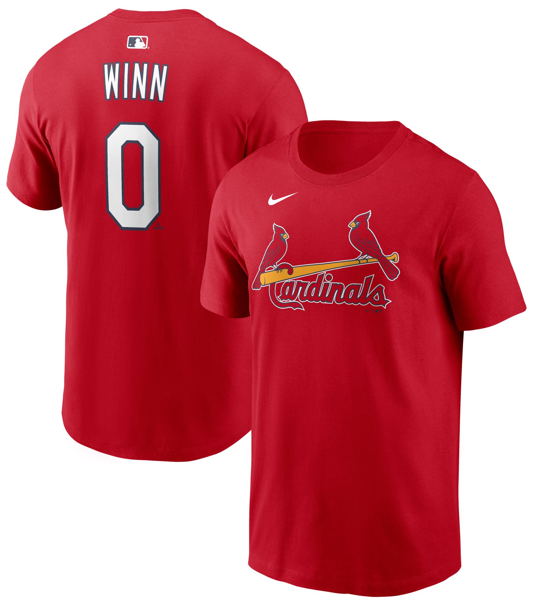 Nike Men's St. Louis Cardinals Masyn Winn #0 Red Home T-Shirt