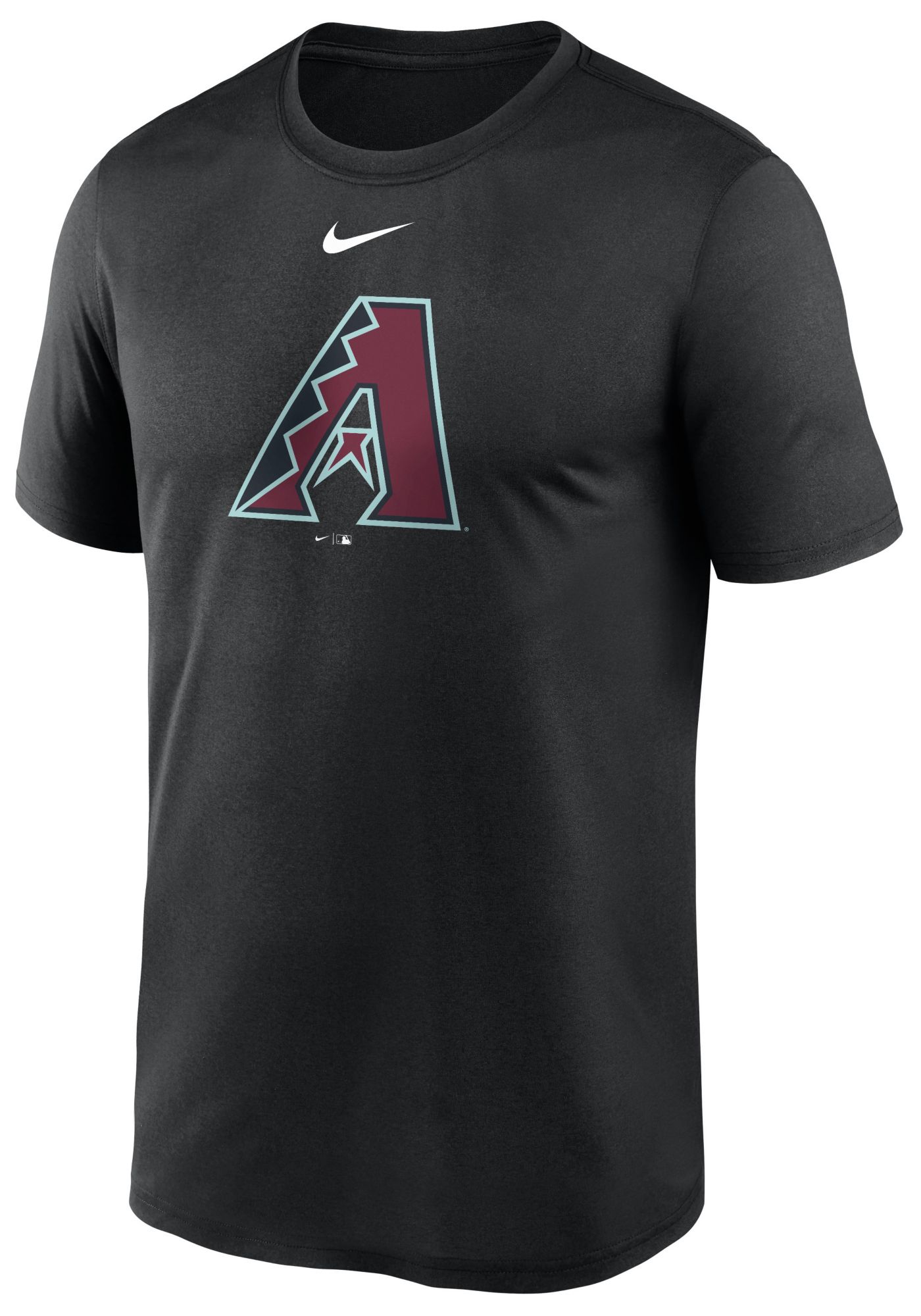 Nike Men's Arizona Diamondbacks Black Logo Legend T-Shirt