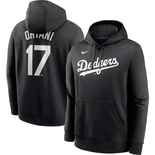 Nike Men's Los Angeles Dodgers Blue Twill Club Hoodie | Dick's