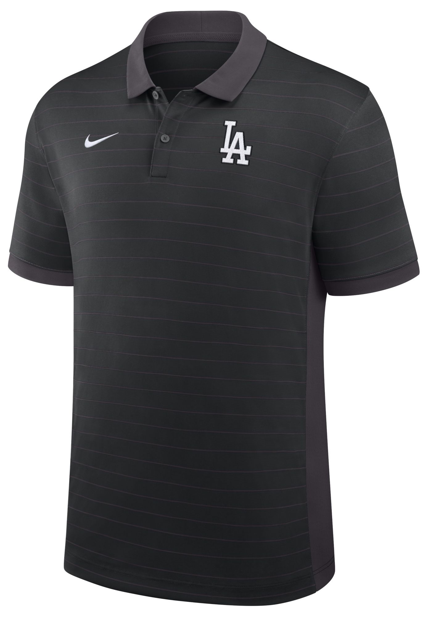 Nike Men's Los Angeles Dodgers Black Authentic Collection Victory Polo