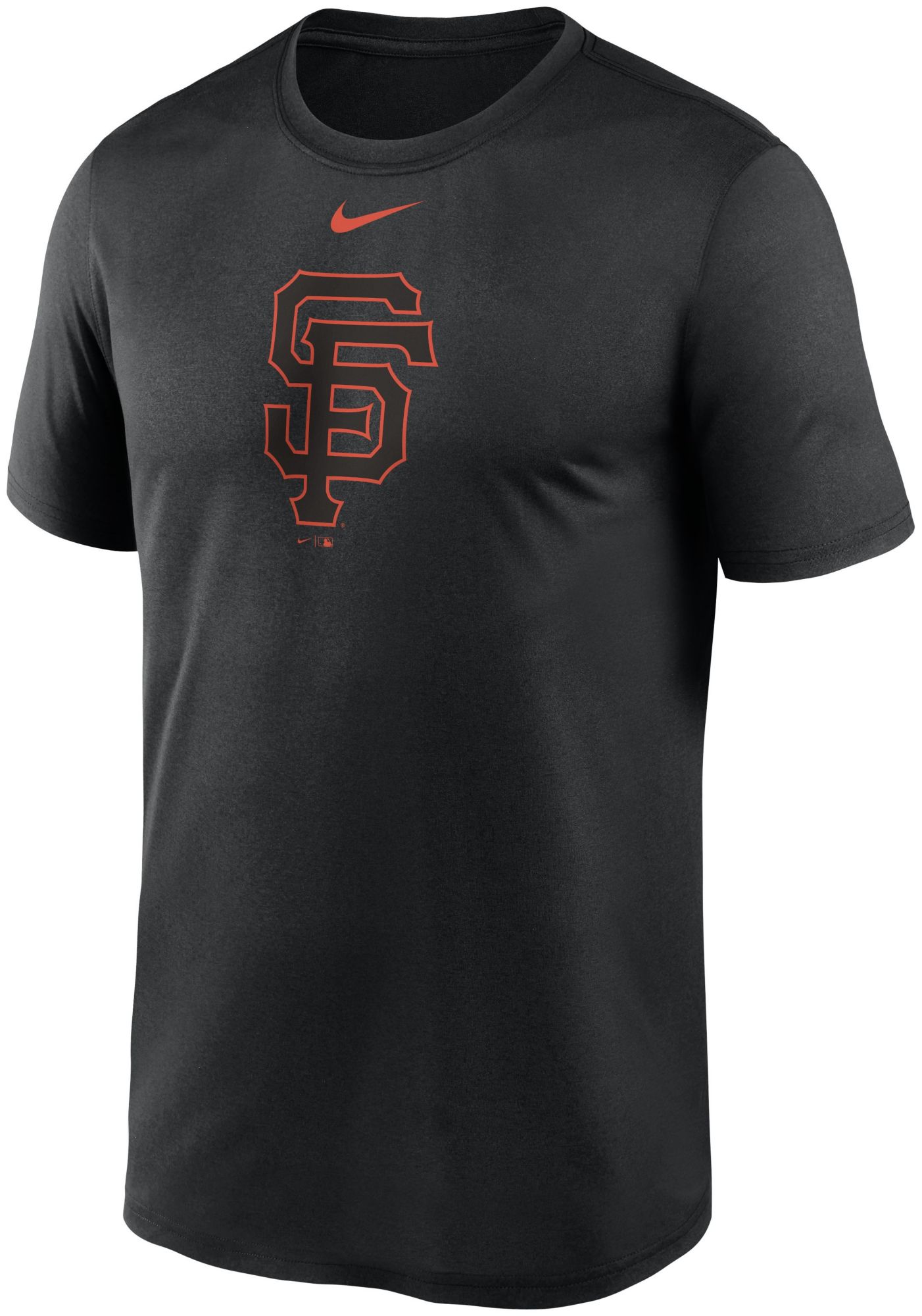 Nike Men's San Francisco Giants Black Legend Logo T-Shirt