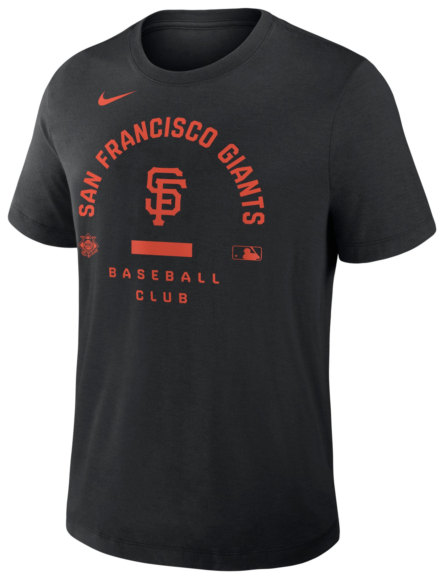 Nike Men's San Francisco Giants Black Authentic Collection Early Work T-Shirt