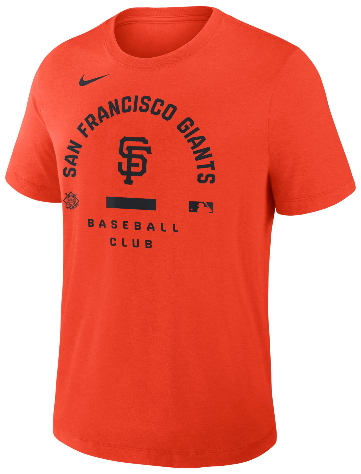 Nike Men's San Francisco Giants Orange Authentic Collection Early Work T-Shirt