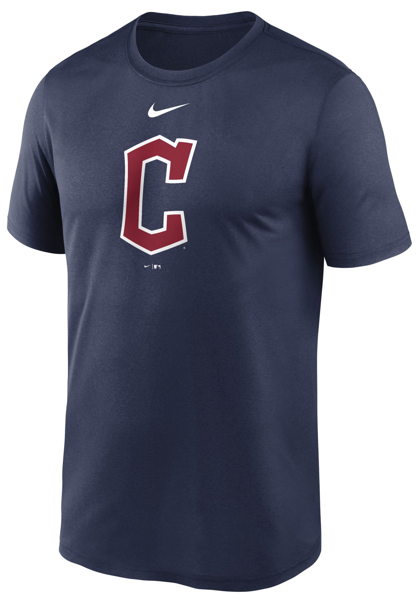 Nike Men's Cleveland Guardians Navy Legend Logo T-Shirt