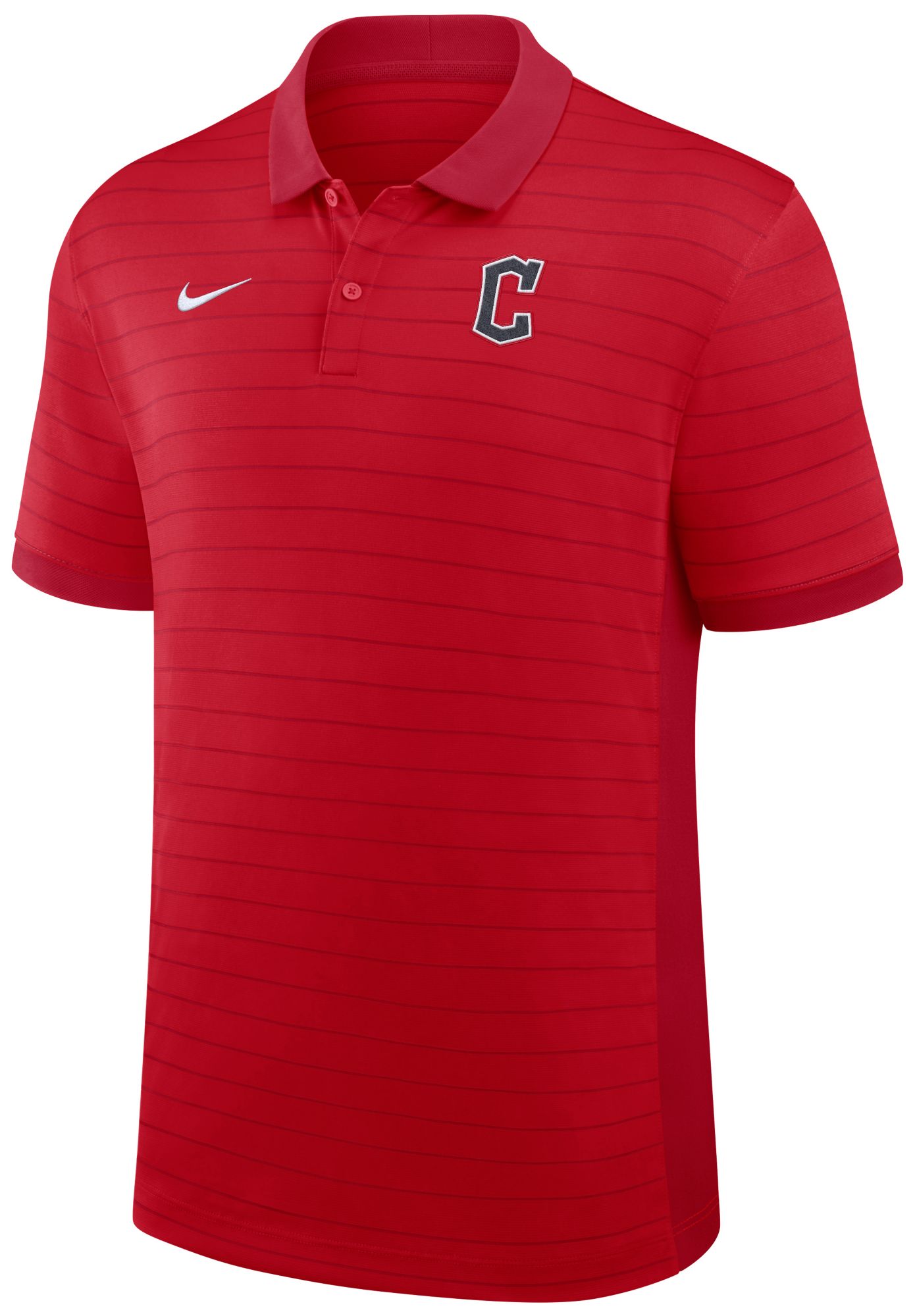 Nike Men's Cleveland Guardians Red Authentic Collection Victory Polo